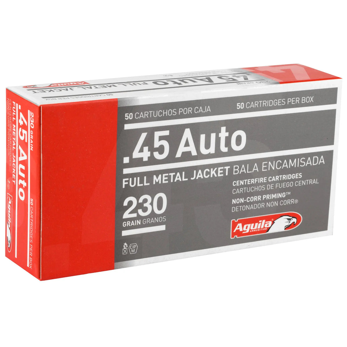 AGUILA 45ACP 230GR FMJ 50/1000 - American Ordnance