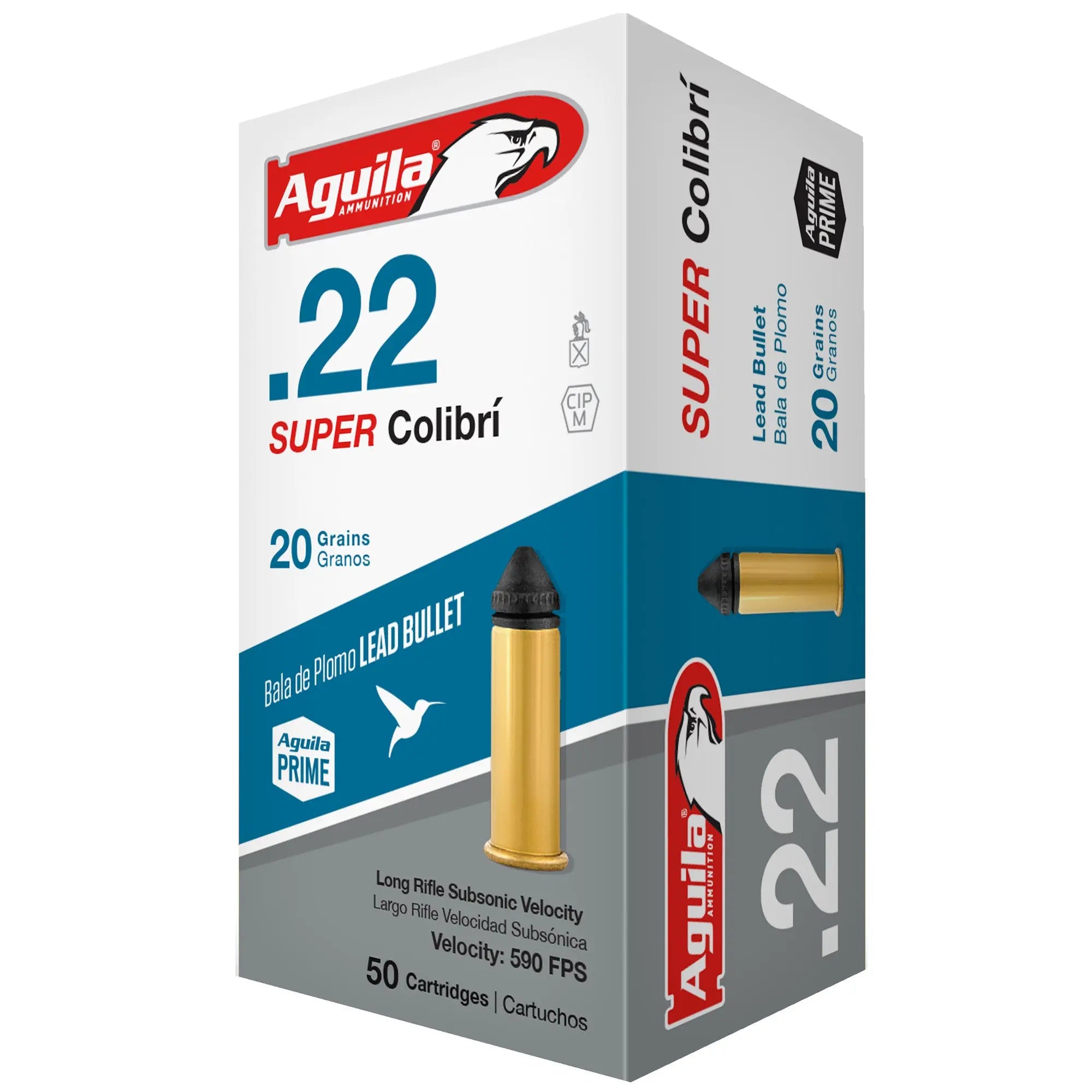 AGUILA 22LR SUP COLIBRI 20GR 50/1000 - American Ordnance