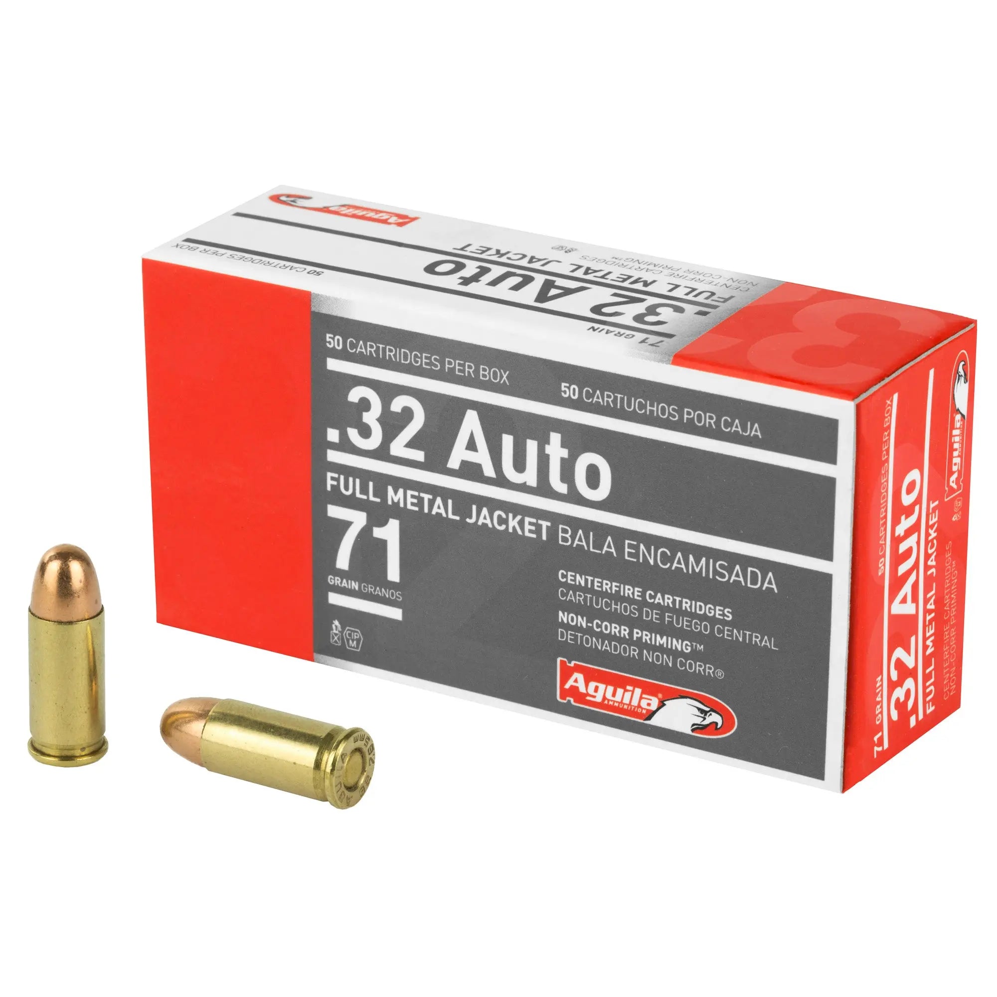 AGUILA 32ACP 71GR FMJ 50/1000 - American Ordnance