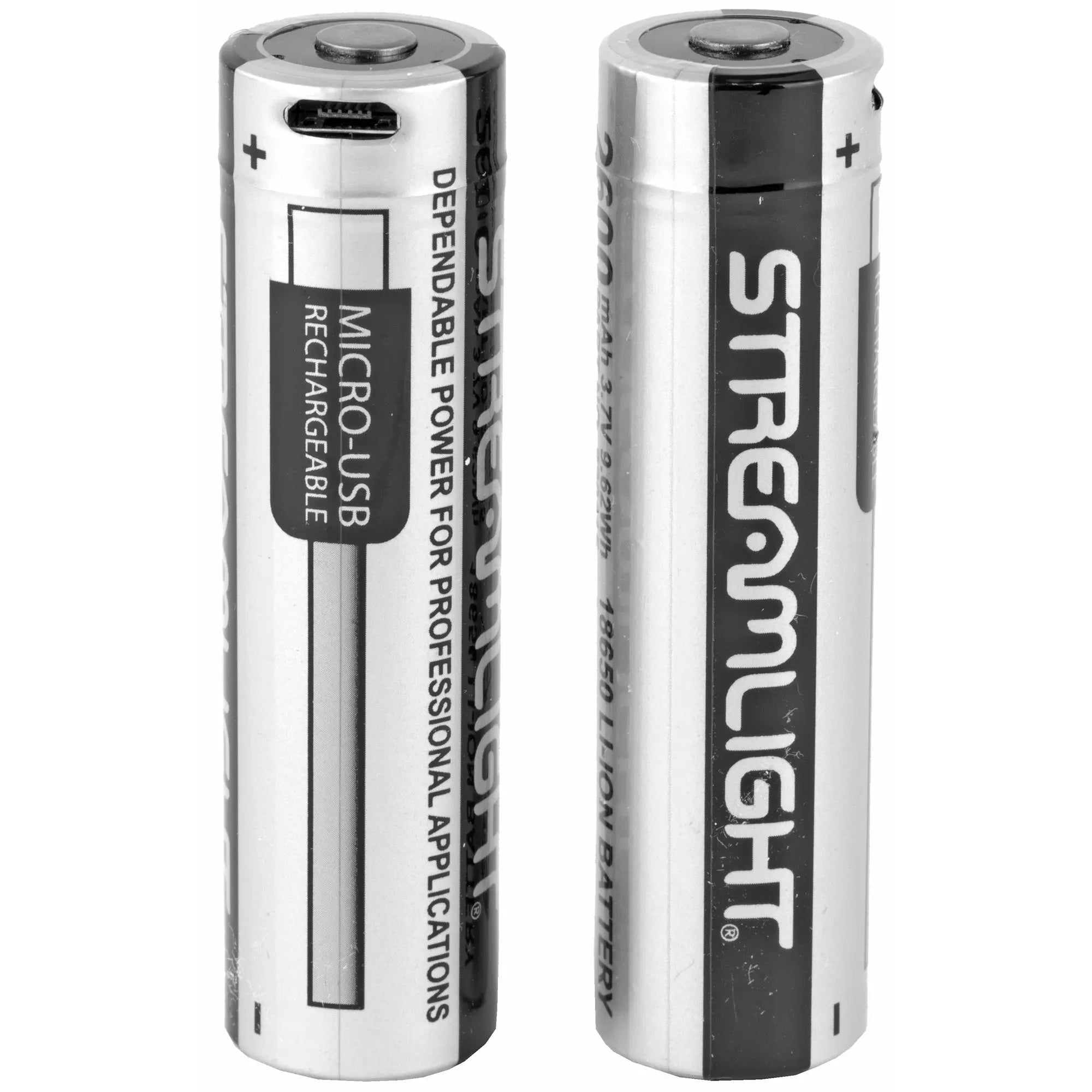 STRMLGHT SL-B26 BATTERY USB 2PK - American Ordnance