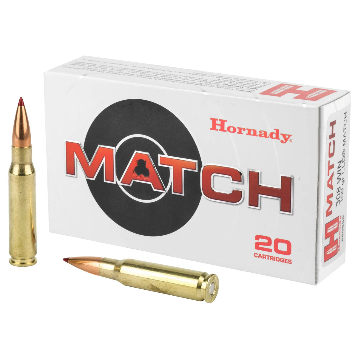 HRNDY 308WIN 168GR ELD-M 20/200 - American Ordnance