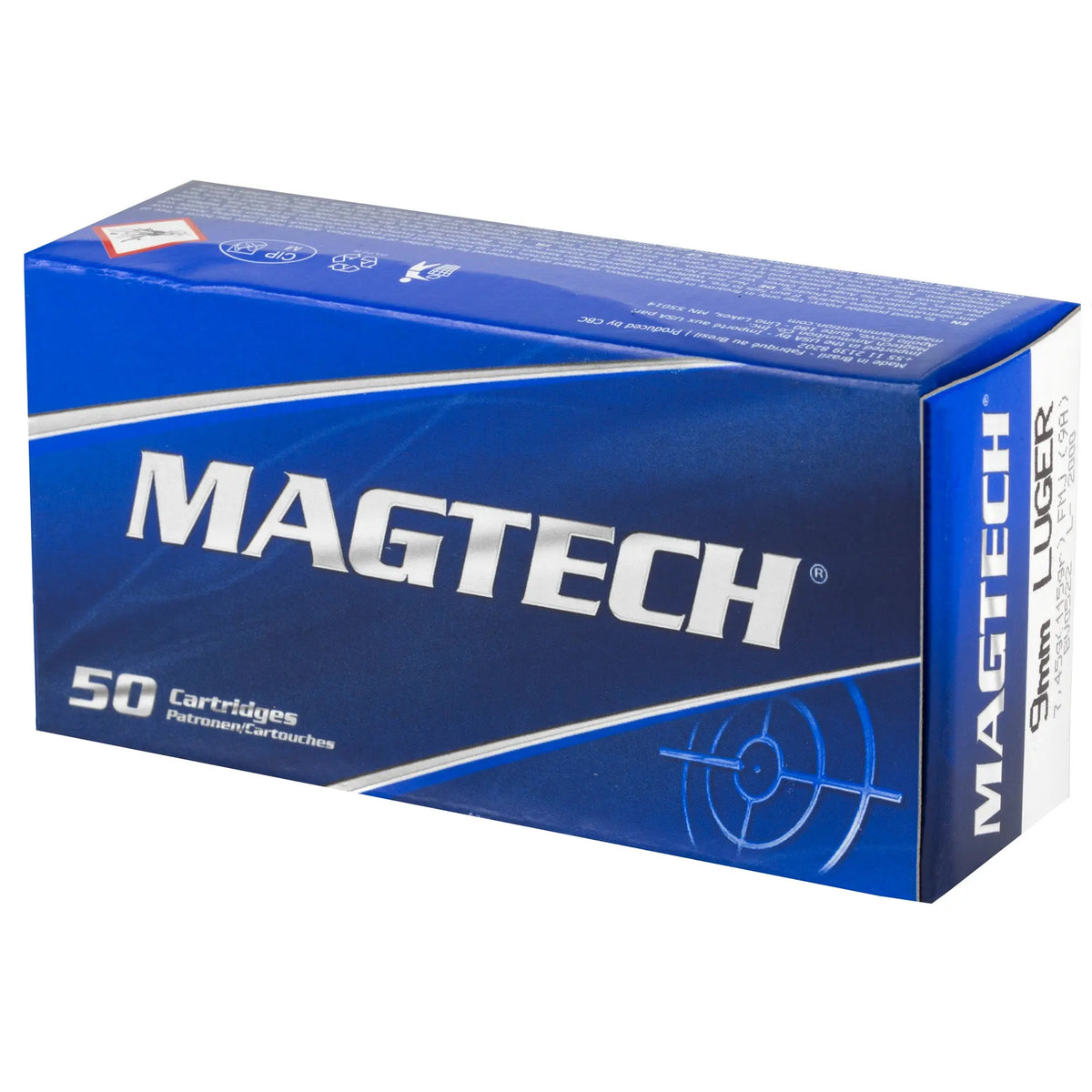 MAGTECH 9MM 115GR FMJ 50/1000 - American Ordnance