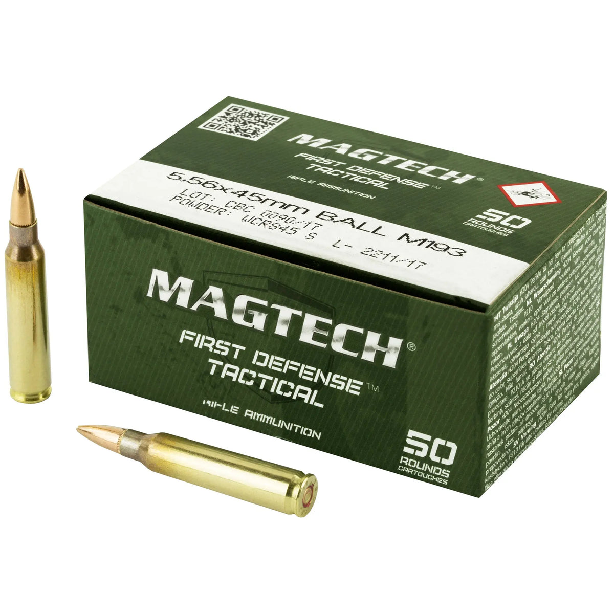 MAGTECH CBC M193 556NATO 55GR FMJ 50 - American Ordnance