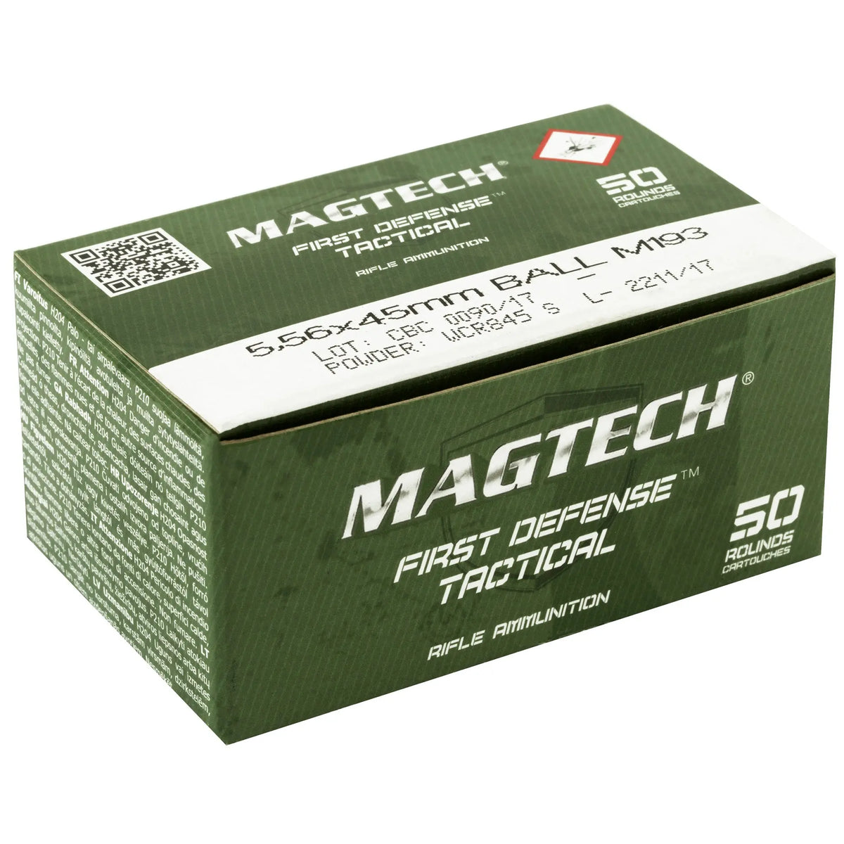 MAGTECH CBC M193 556NATO 55GR FMJ 50 - American Ordnance