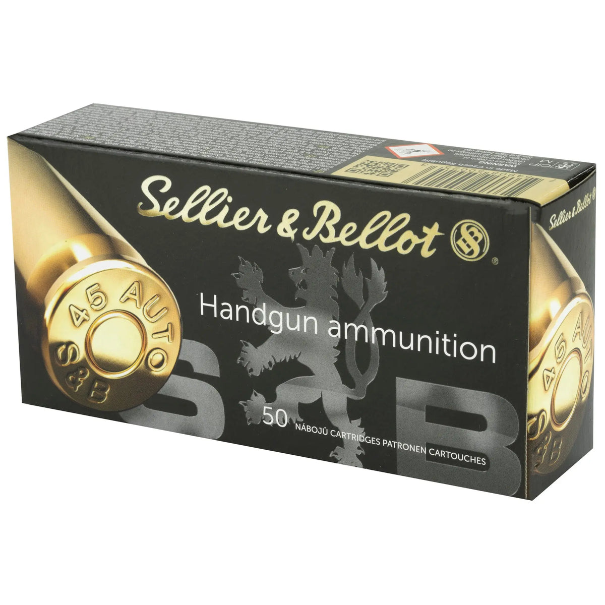 S&amp;B 45ACP 230GR FMJ 50/1000 - American Ordnance