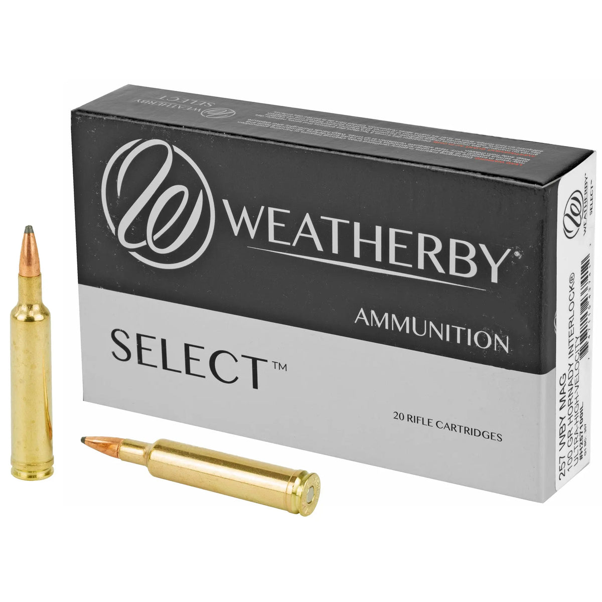 WBY AMMO 257WBY 100GR HRNDY INTER - American Ordnance