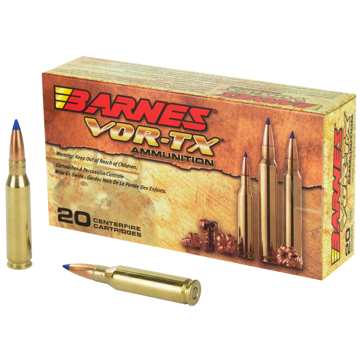 BARNES VOR-TX 7MM-08 120GR TTSX 20RD