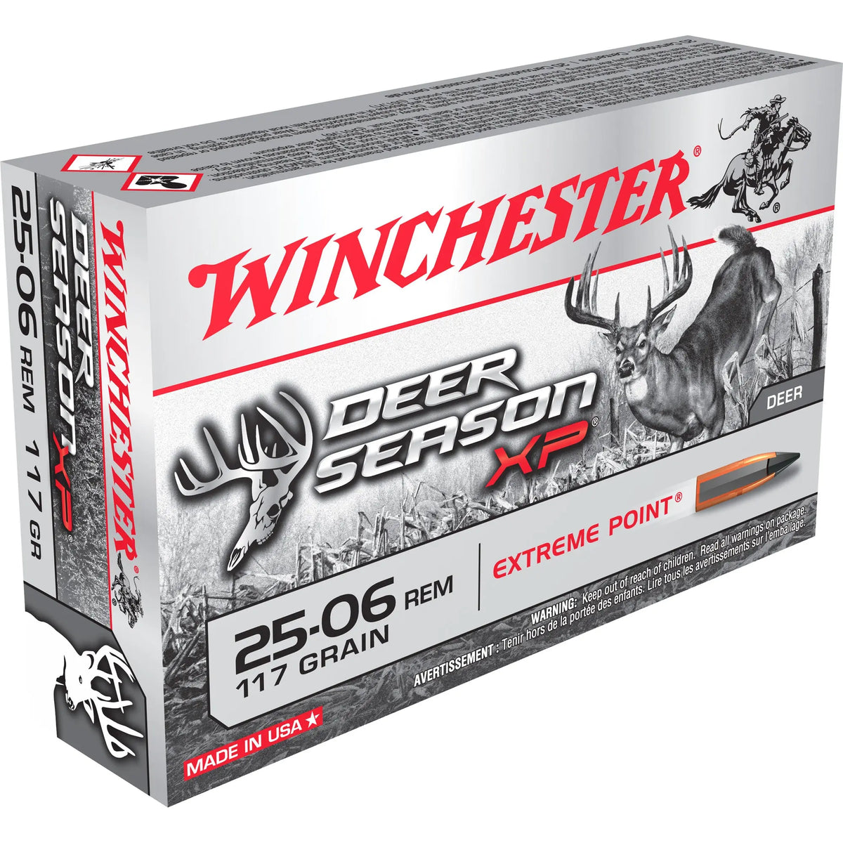 WIN DEER SN XP 25-06REM 117GR 20/200 - American Ordnance