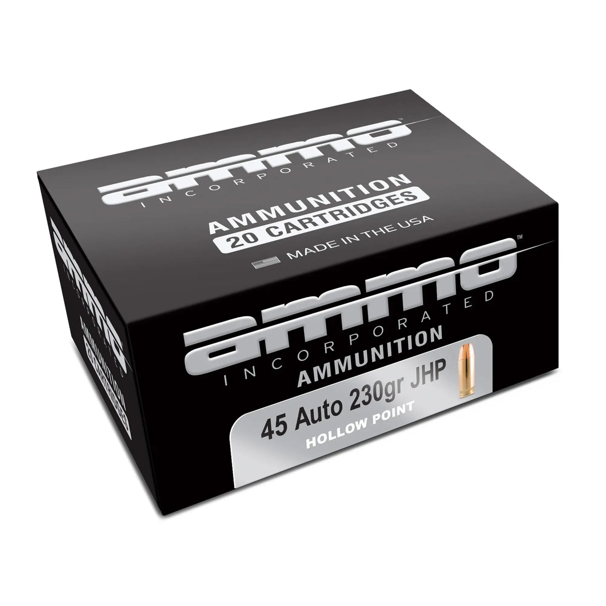 AMMO INC 45 ACP 230GR XTP JHP 20/200 - American Ordnance