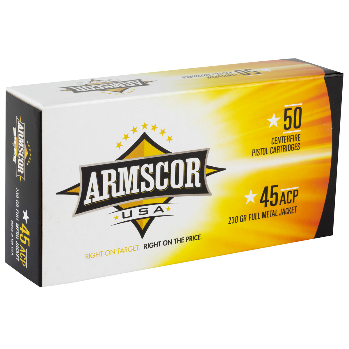 ARMSCOR 45ACP 230GR FMJ 50RD