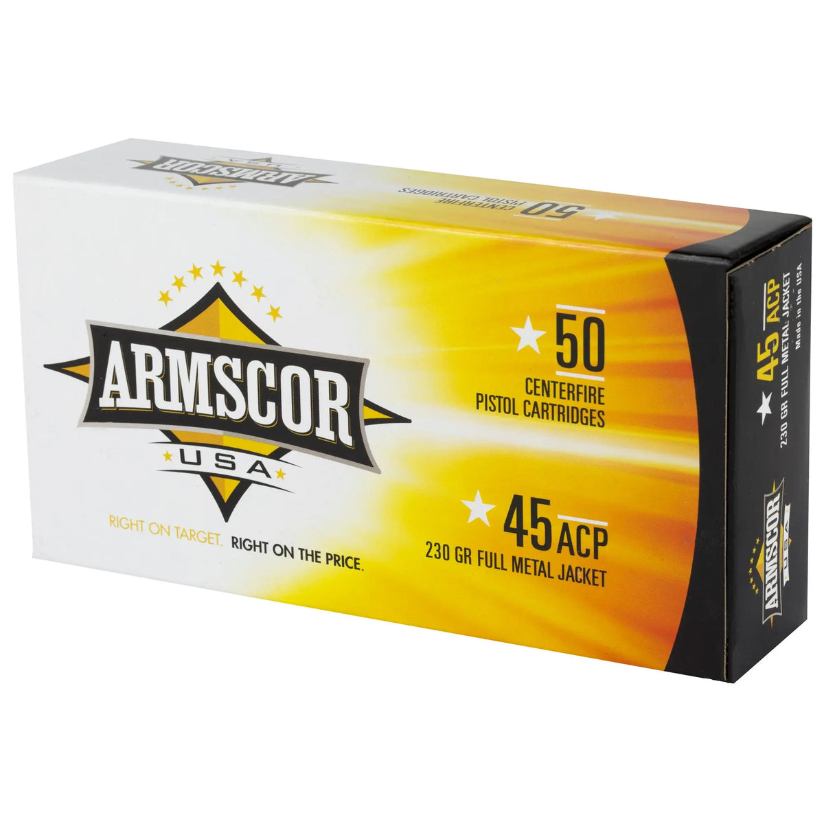 ARMSCOR 45ACP 230GR FMJ 50/1000 - American Ordnance