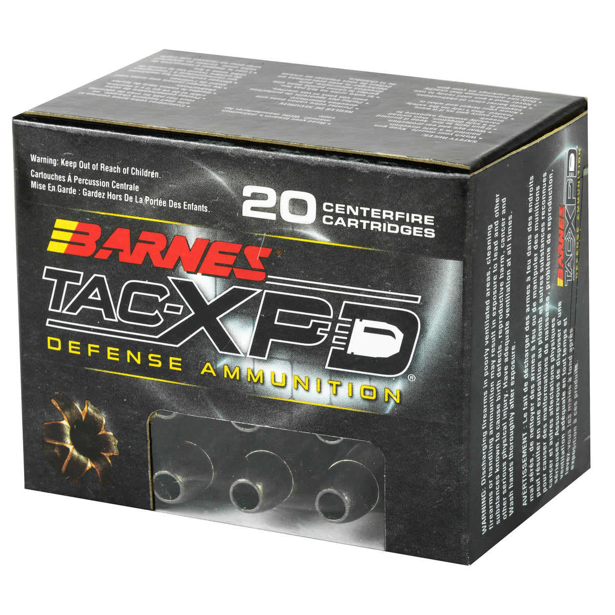 BARNES TAC-XPD 357MAG 125GR 20RD