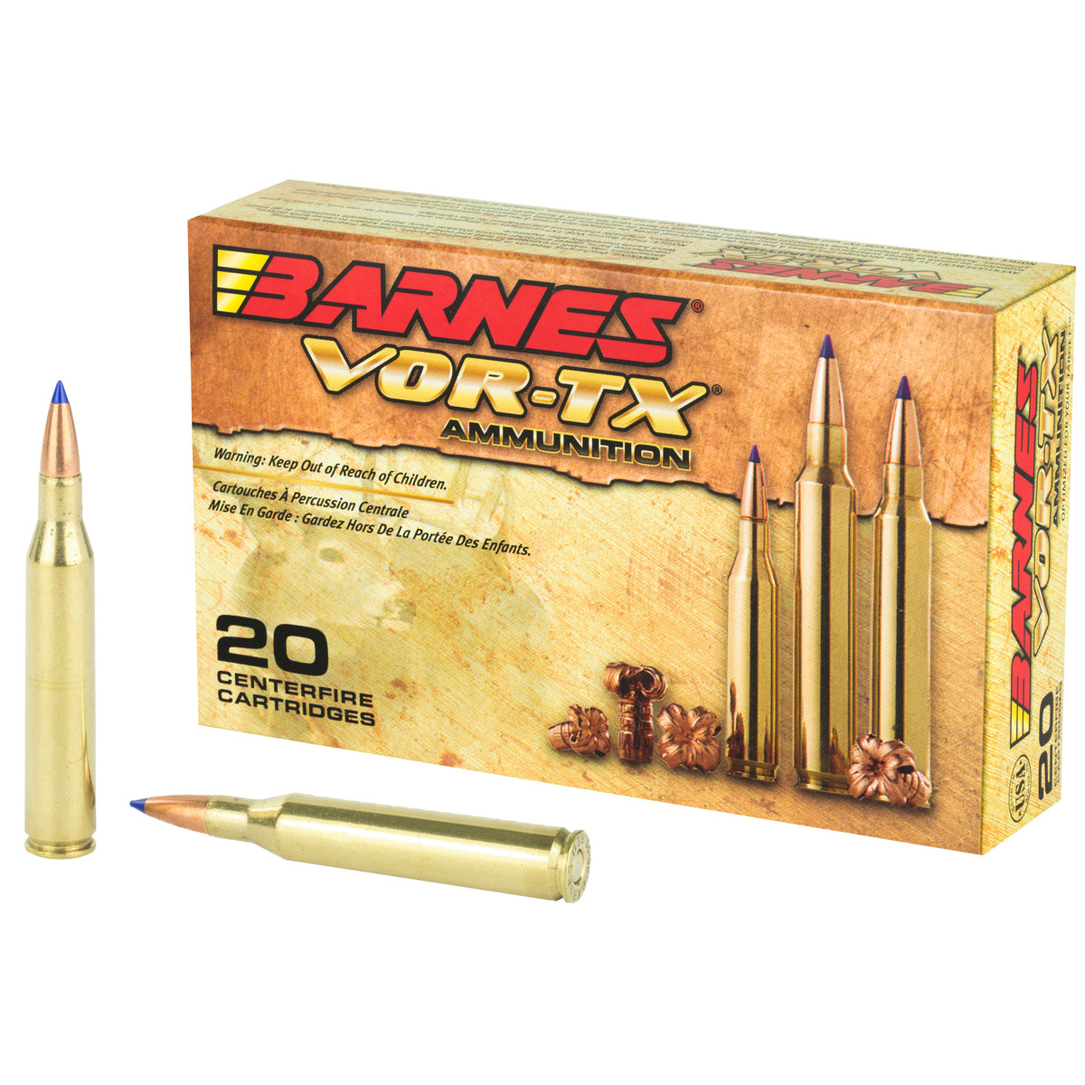 BARNES VOR-TX 25-06REM 100GR TTSX 20RD