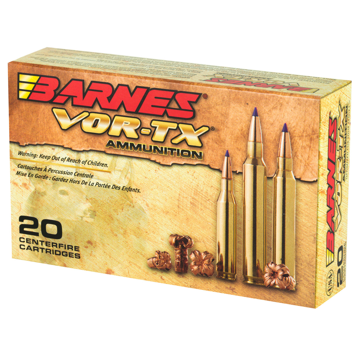 BARNES VOR-TX 25-06REM 100GR TTSX 20RD