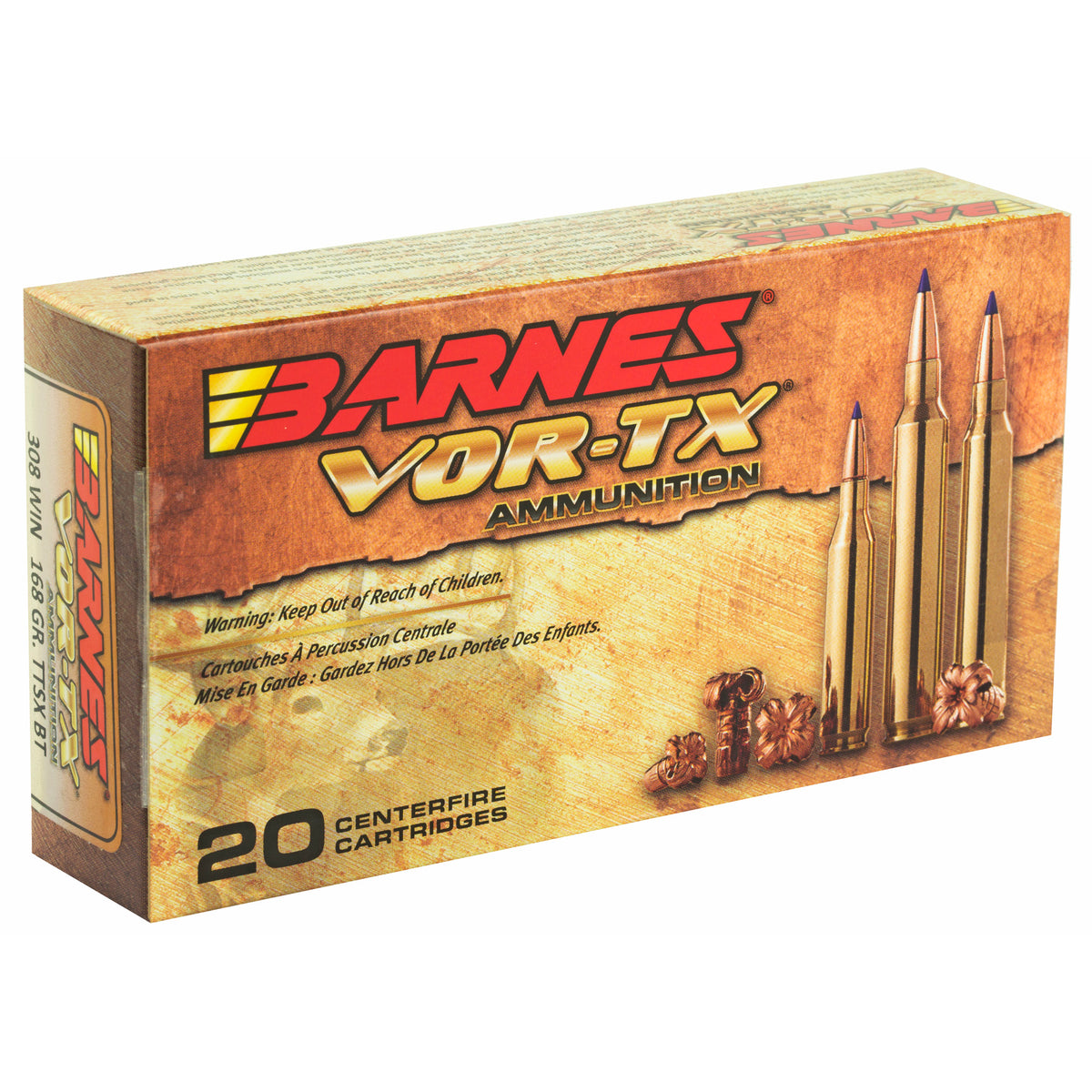 BARNES VOR-TX 308WIN 168GR TTSX 20RD