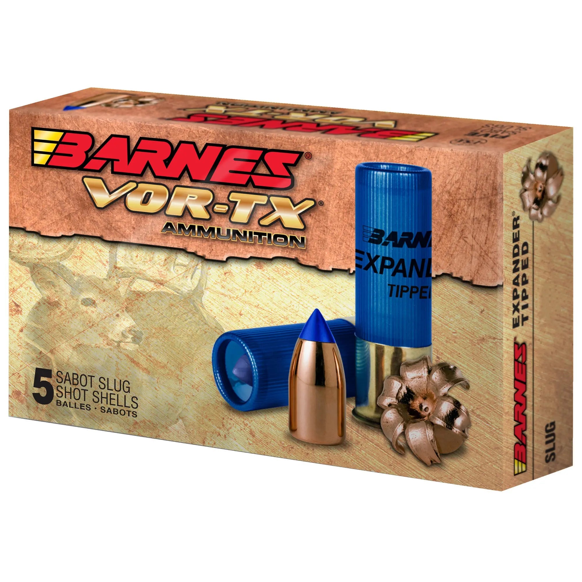 BARNES VOR-TX 12GA 2.75 438GR  5/100 - American Ordnance