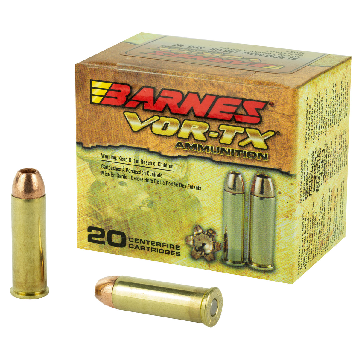 BARNES VOR-TX 41MAG 180GR XPB 20RD