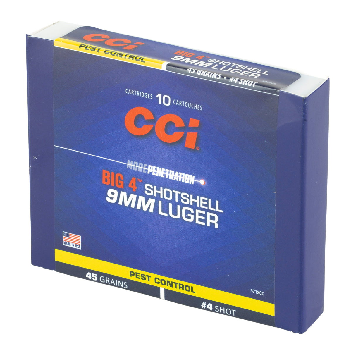 CCI 9MM #4 SHOTSHELL10RD