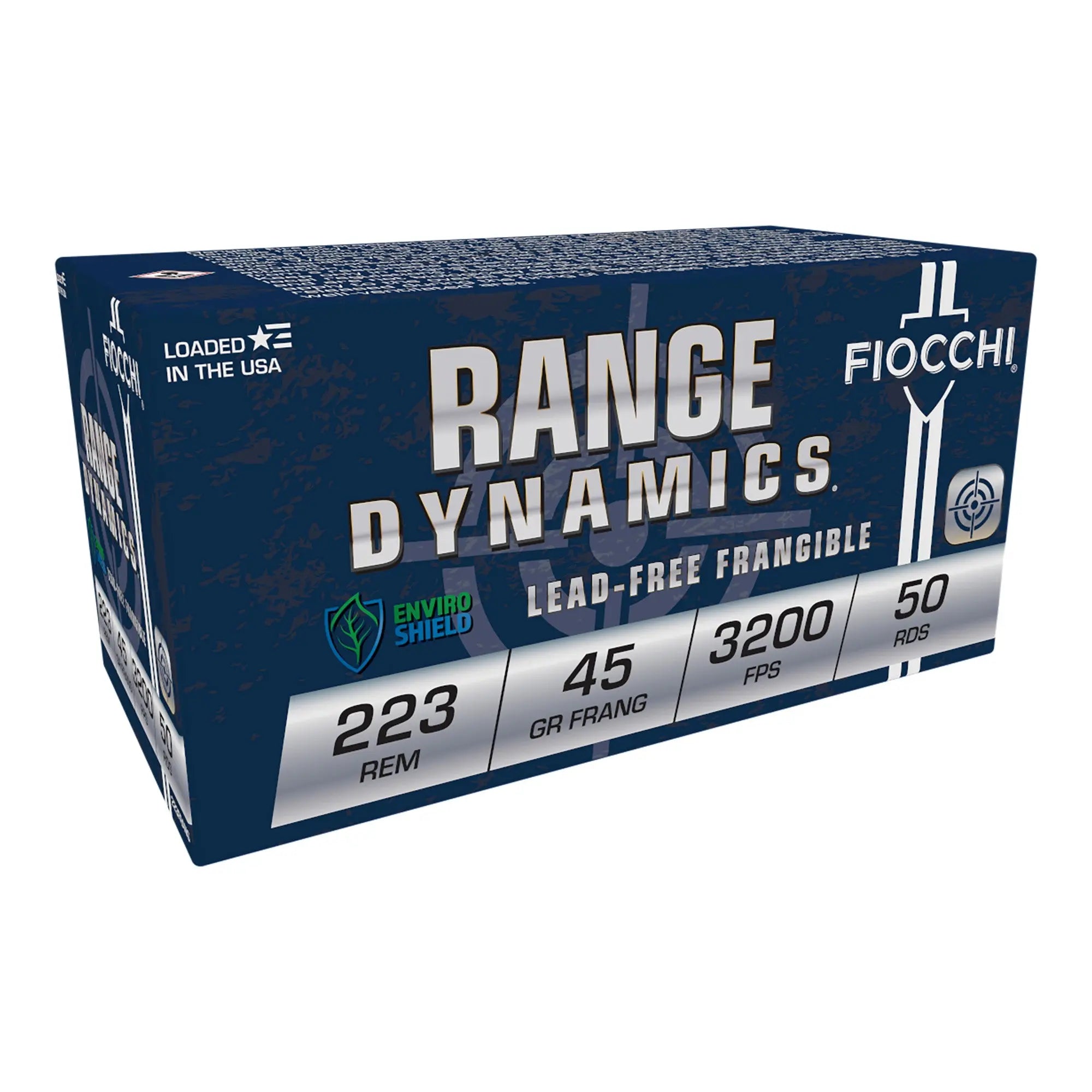 FIOCCHI 223REM 45GR FRANG 50/1000 - American Ordnance