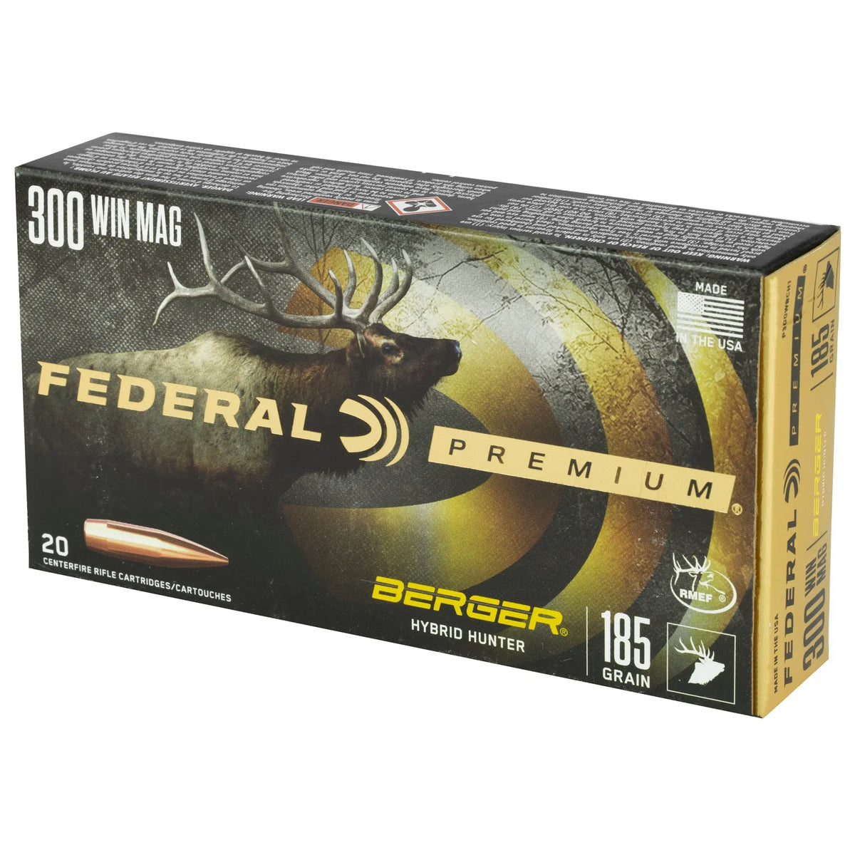 FED PRM 300WIN 185GR HYB HTR 20/200 - American Ordnance