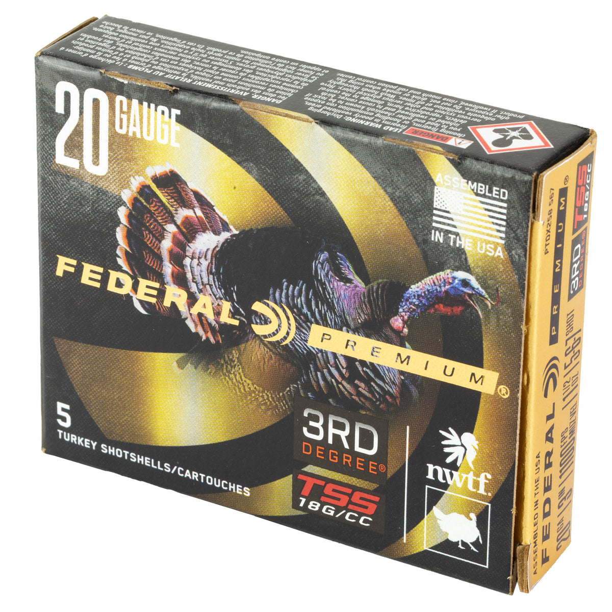 FEDERAL 3RD DEGREE 20GA 3&quot; 5/6/7 5RD