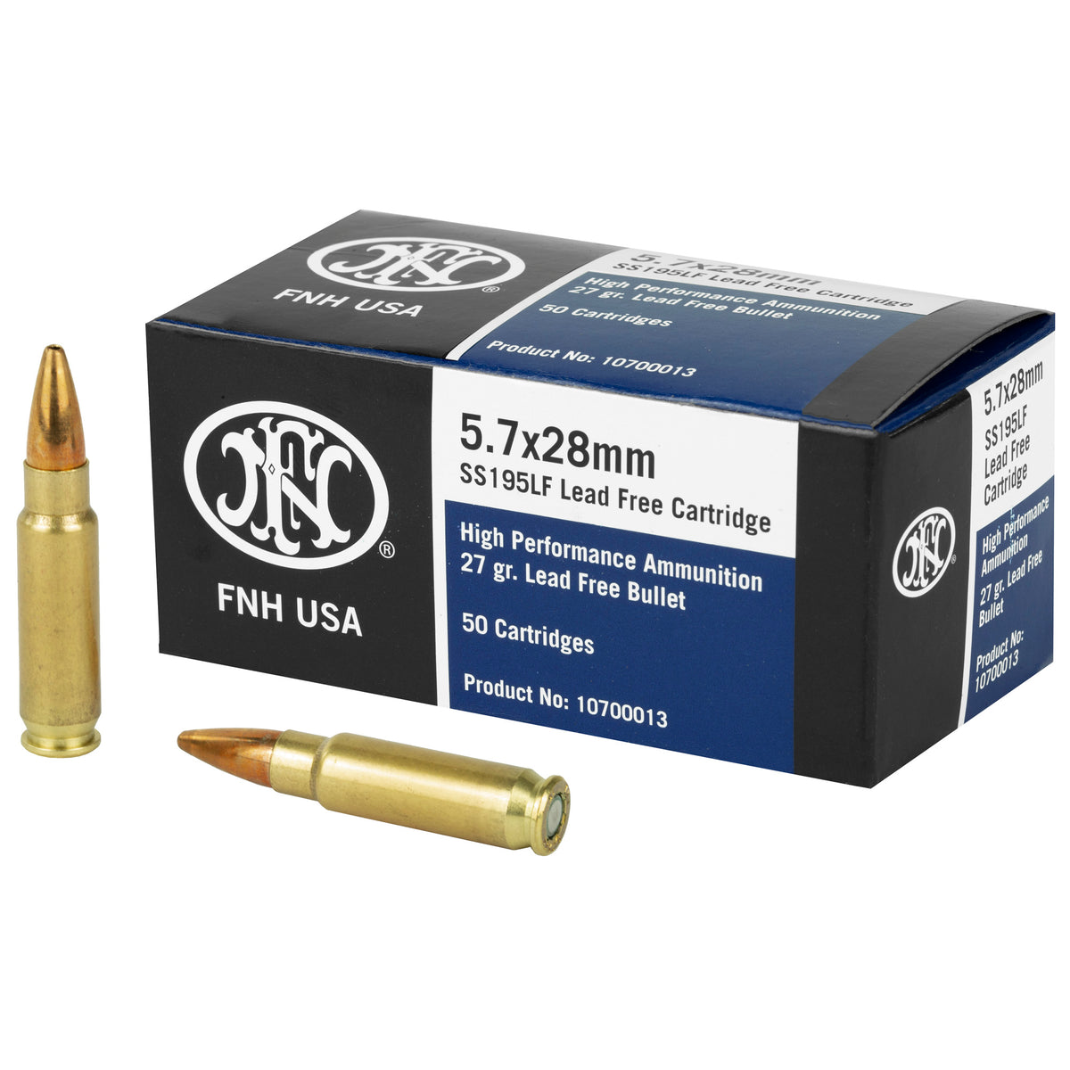 FN SS195LF 5.7X28MM 27GR JHP 50RD