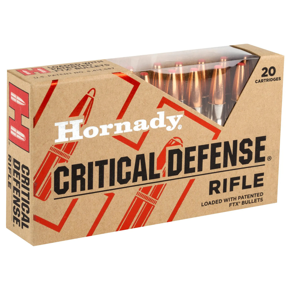 HRNDY CD 308WIN 155GR FTX 20/200 - American Ordnance