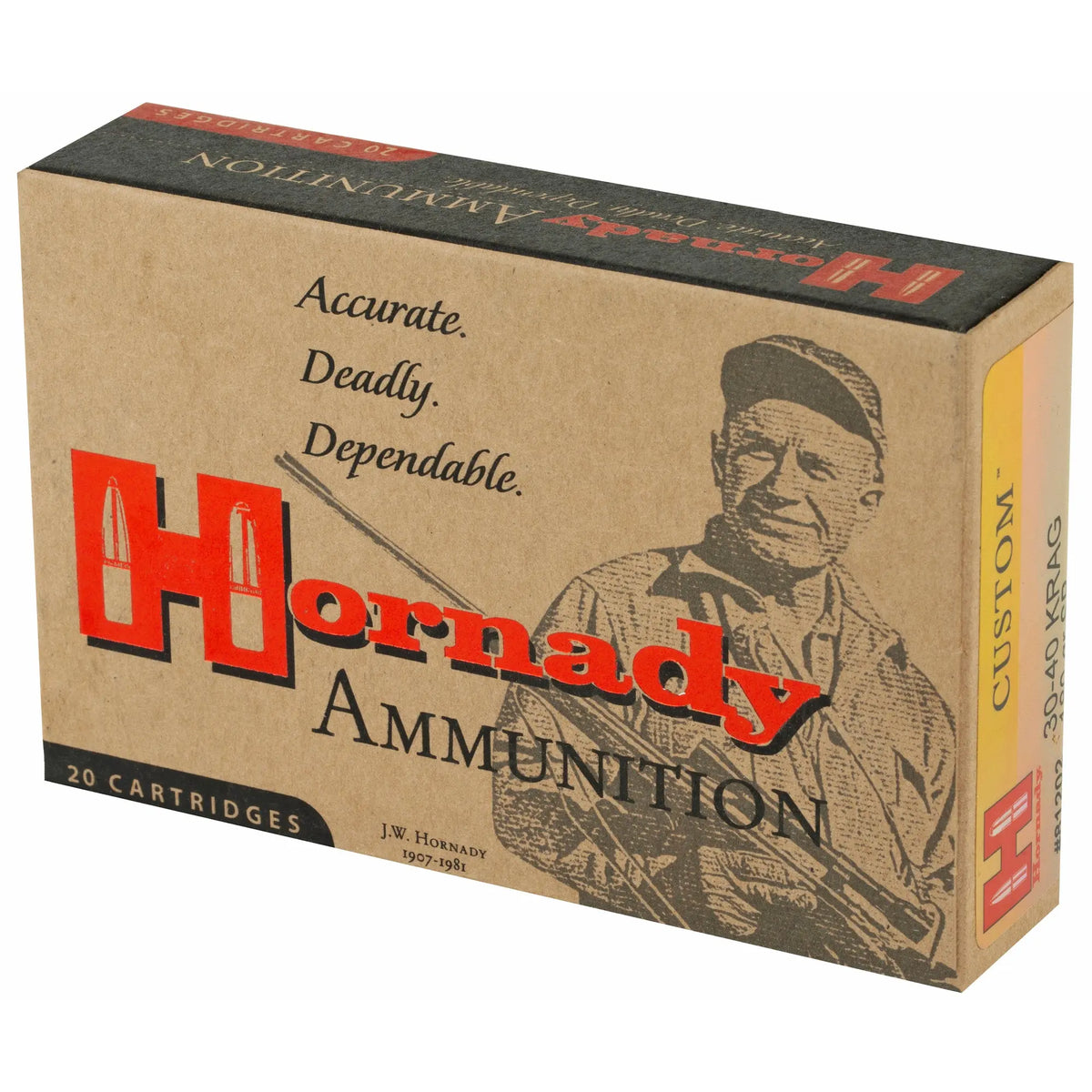 HRNDY 30-40 KRAG 180GR SP 20/200 - American Ordnance