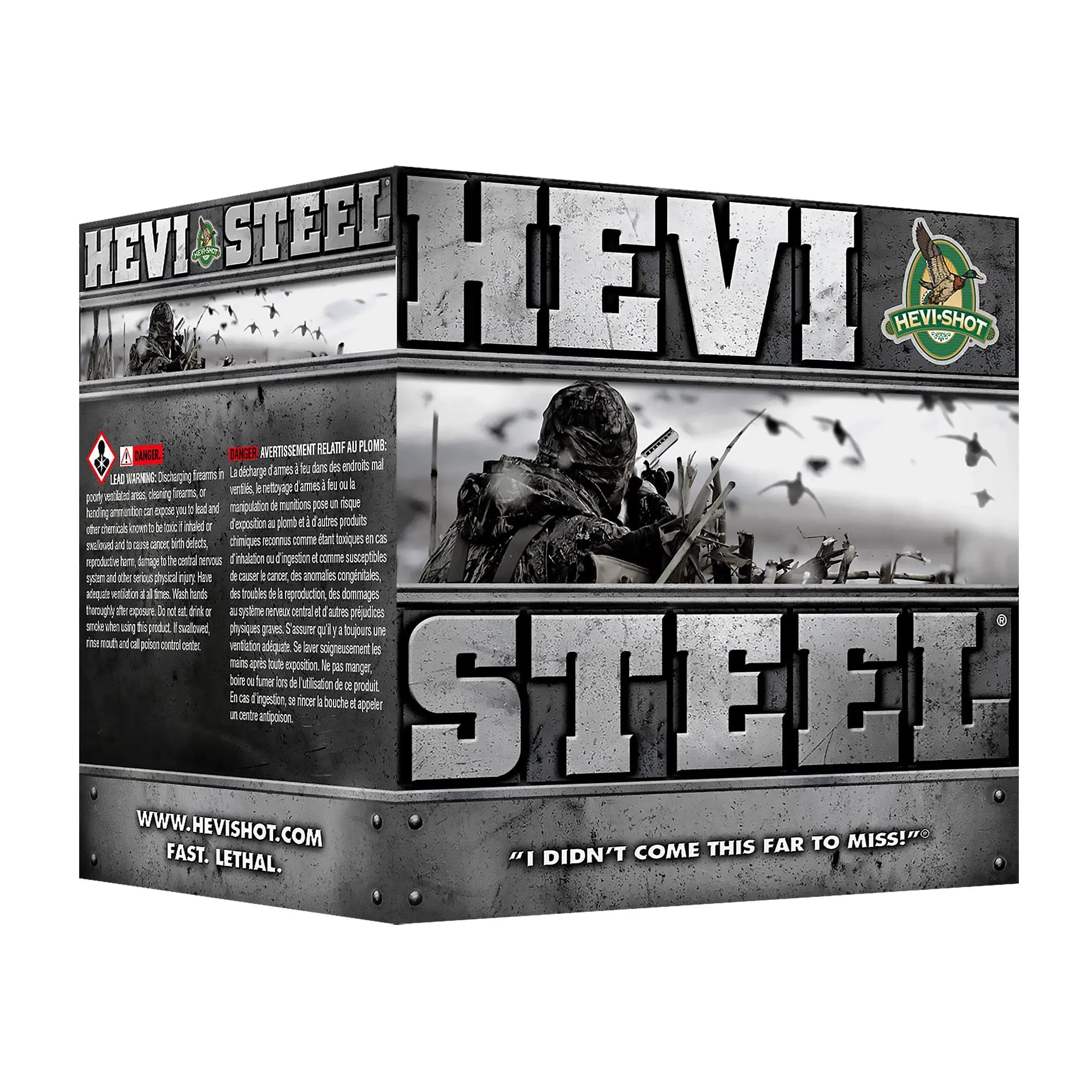 HEVI STEEL 12GA 3.5" #4 25/250 - American Ordnance