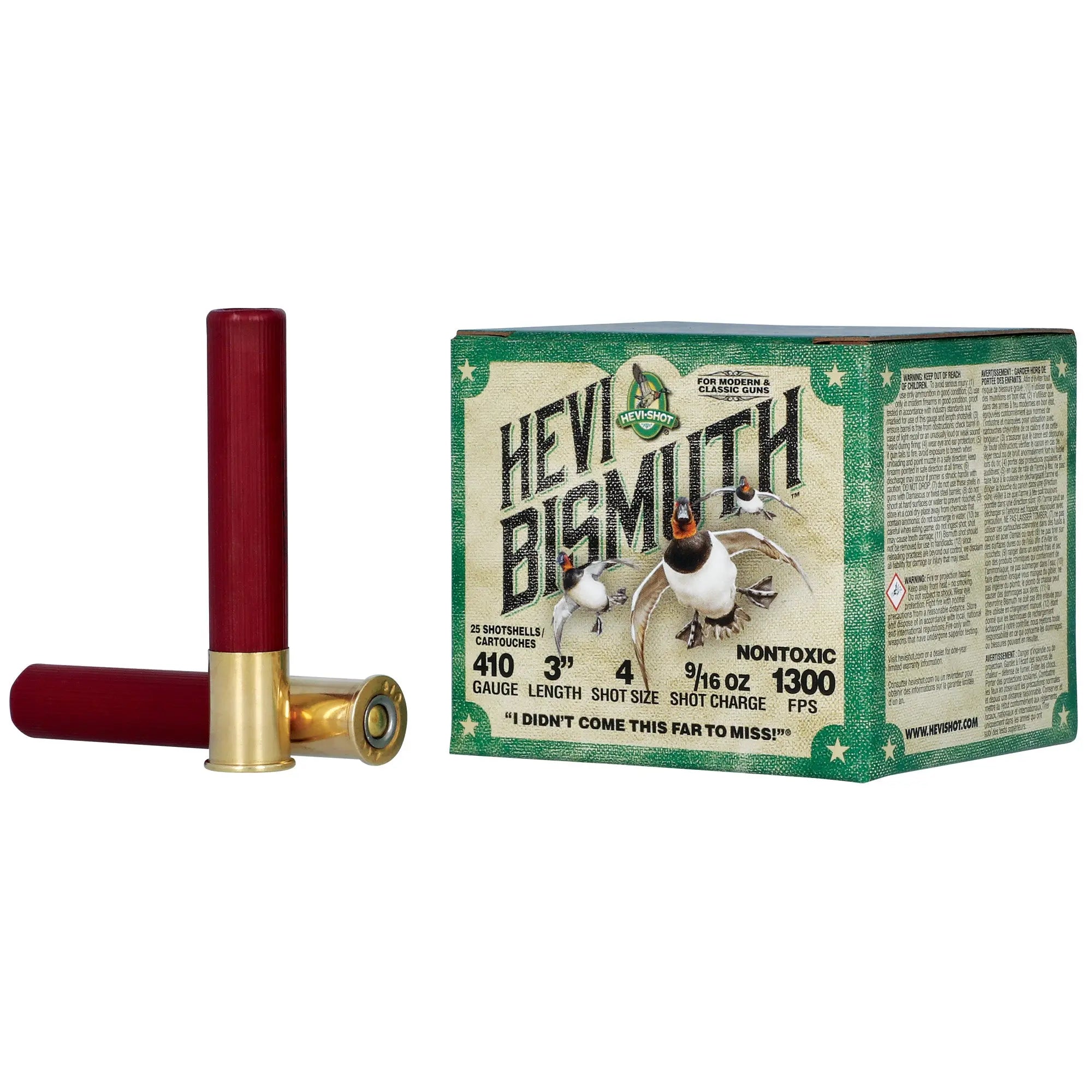 HEVI BISMUTH 410GA 3" #4 25/250 - American Ordnance