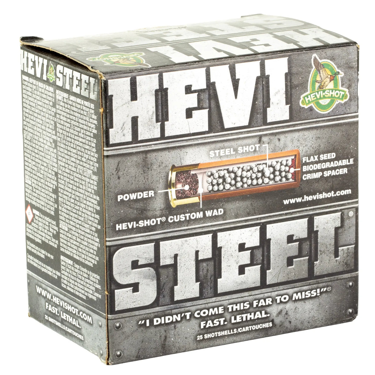 HEVI STEEL 12GA 3&quot; #2 25/250 - American Ordnance