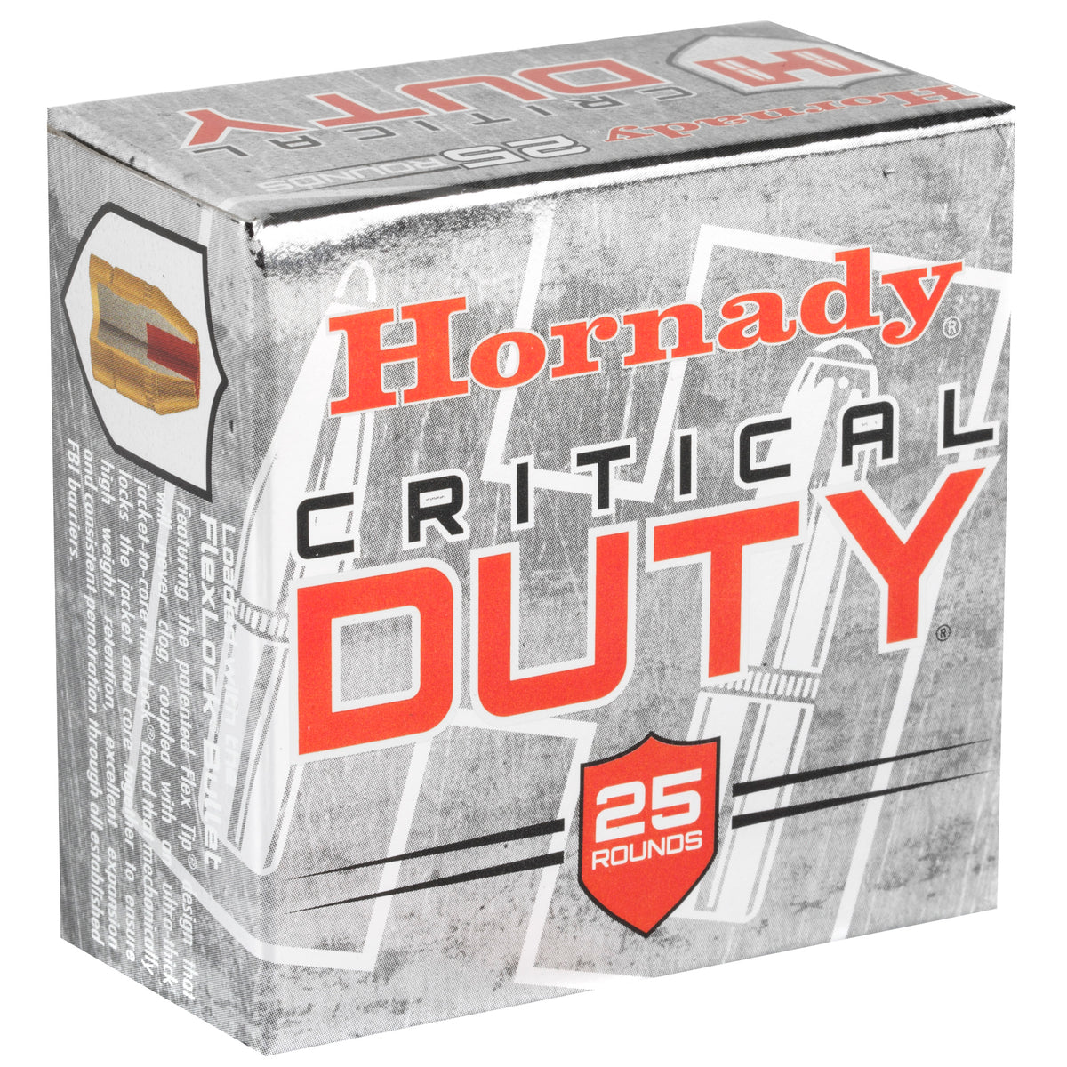 HORNADY 9MM+P 135GR CRT DUTY 25RD