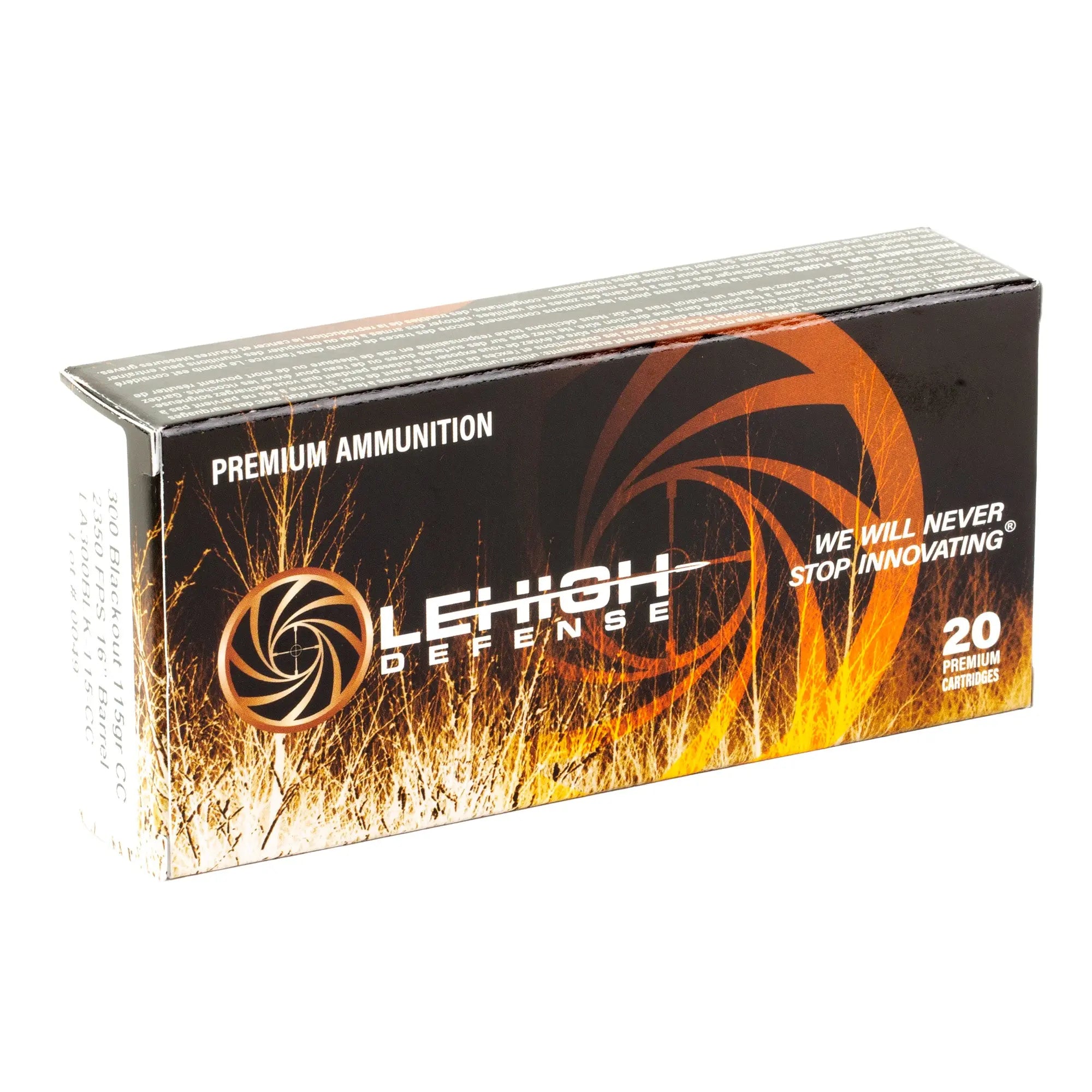 LEHIGH CTL CHAOS 300BLK 115GR 20/200 - American Ordnance