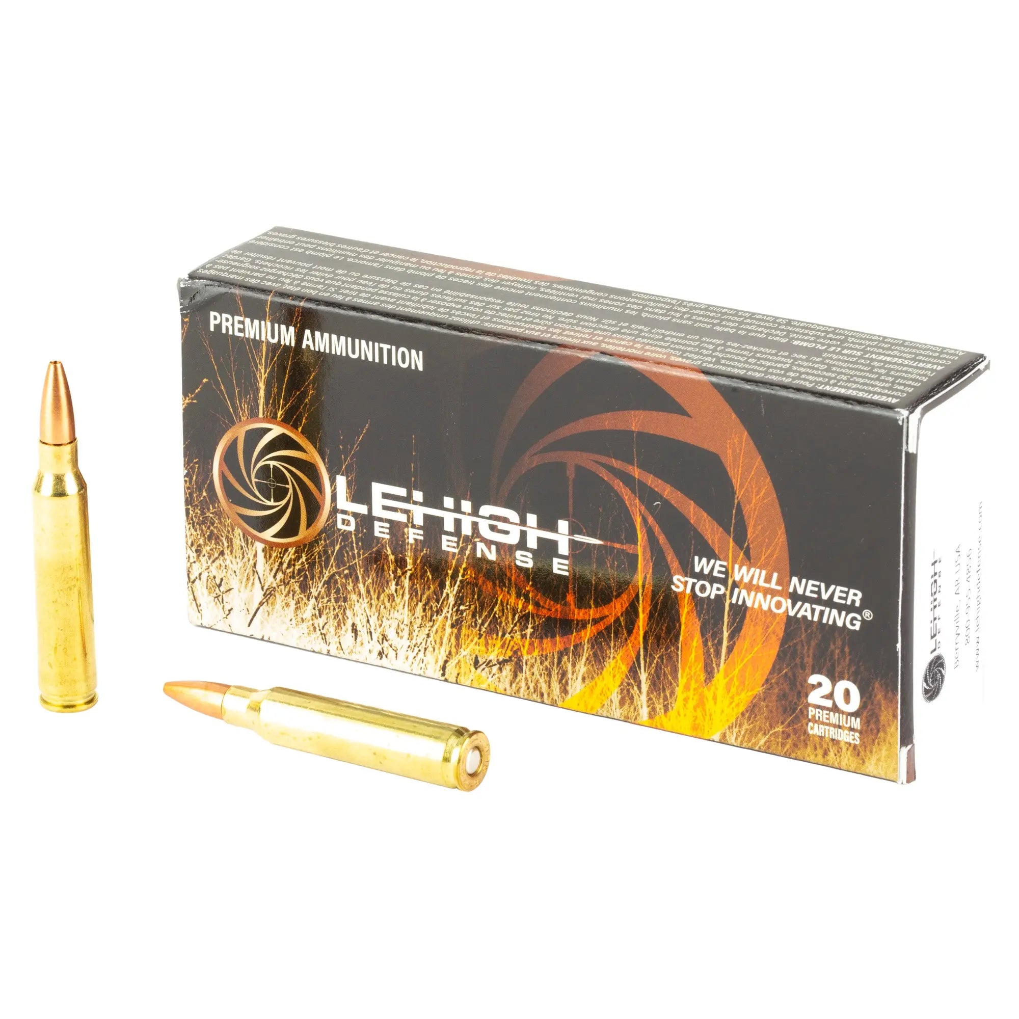 LEHIGH CTRL CHAOS 223REM 55GR 20/200 - American Ordnance