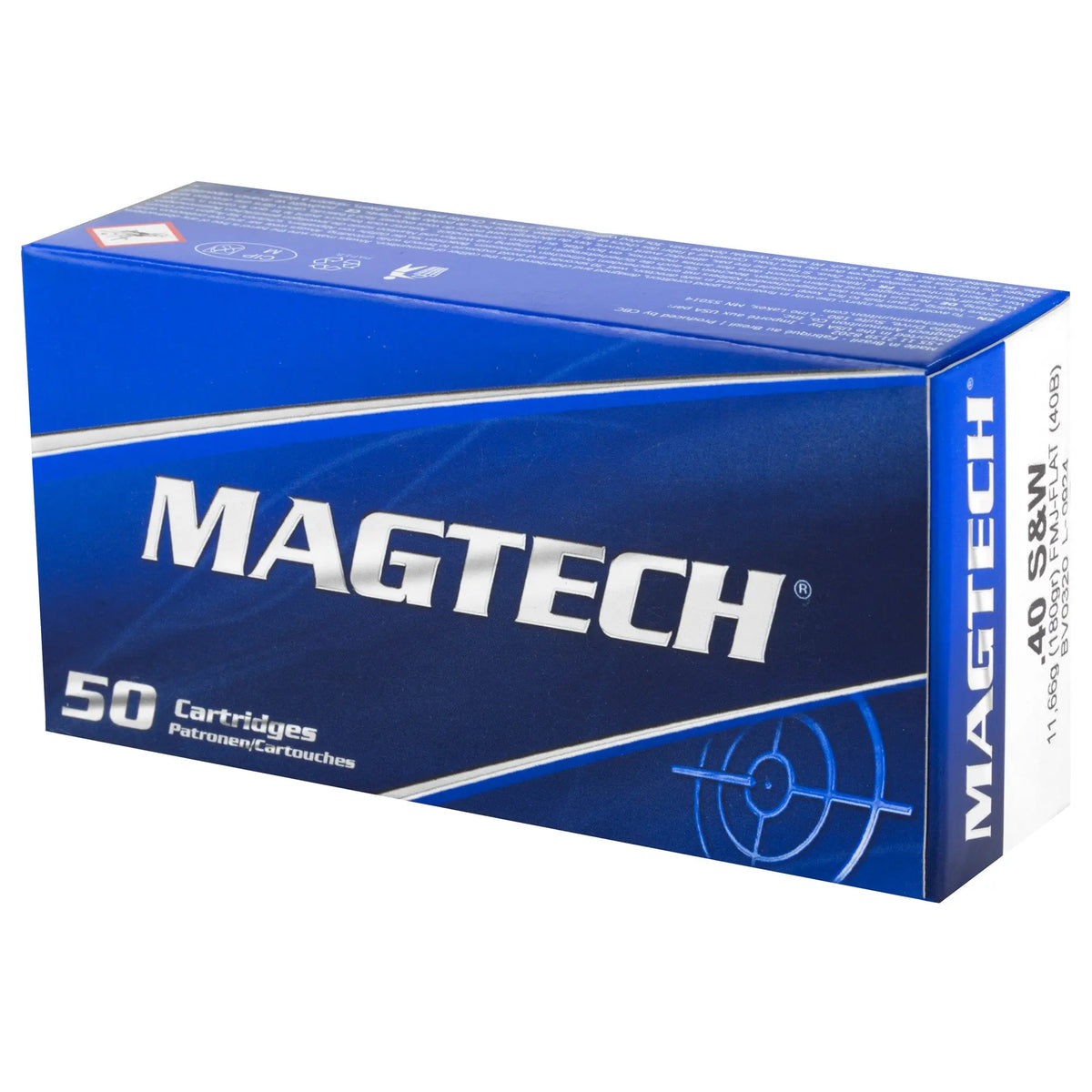 MAGTECH 40S&amp;W 180GR FMJ 50/1000 - American Ordnance