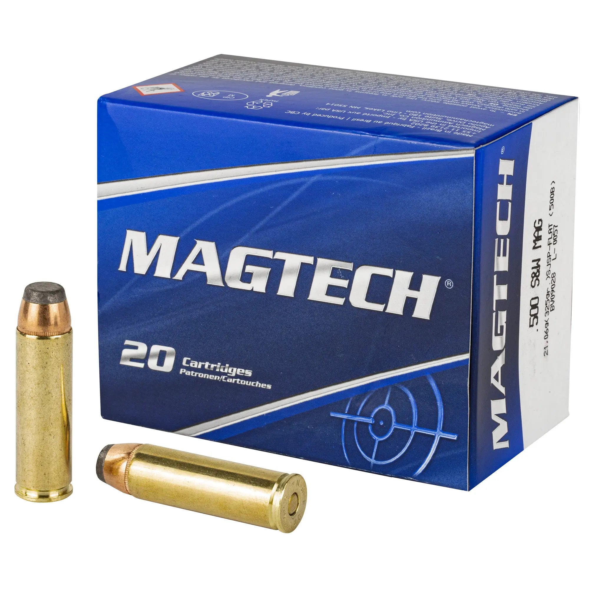 MAGTECH 500SW 325GR SJSP 20/500 - American Ordnance