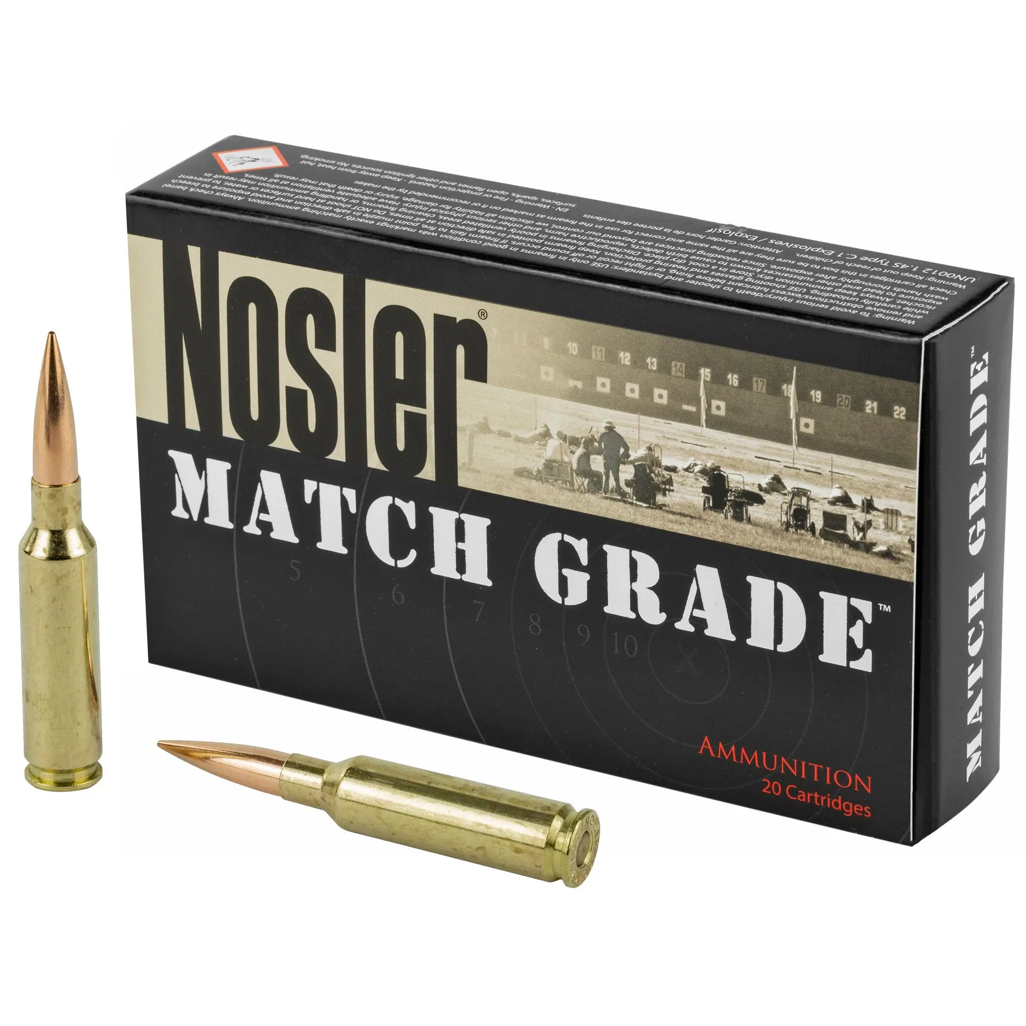 NOSLER 6.5CRD 140GR RDF HPBT 20/200 - American Ordnance