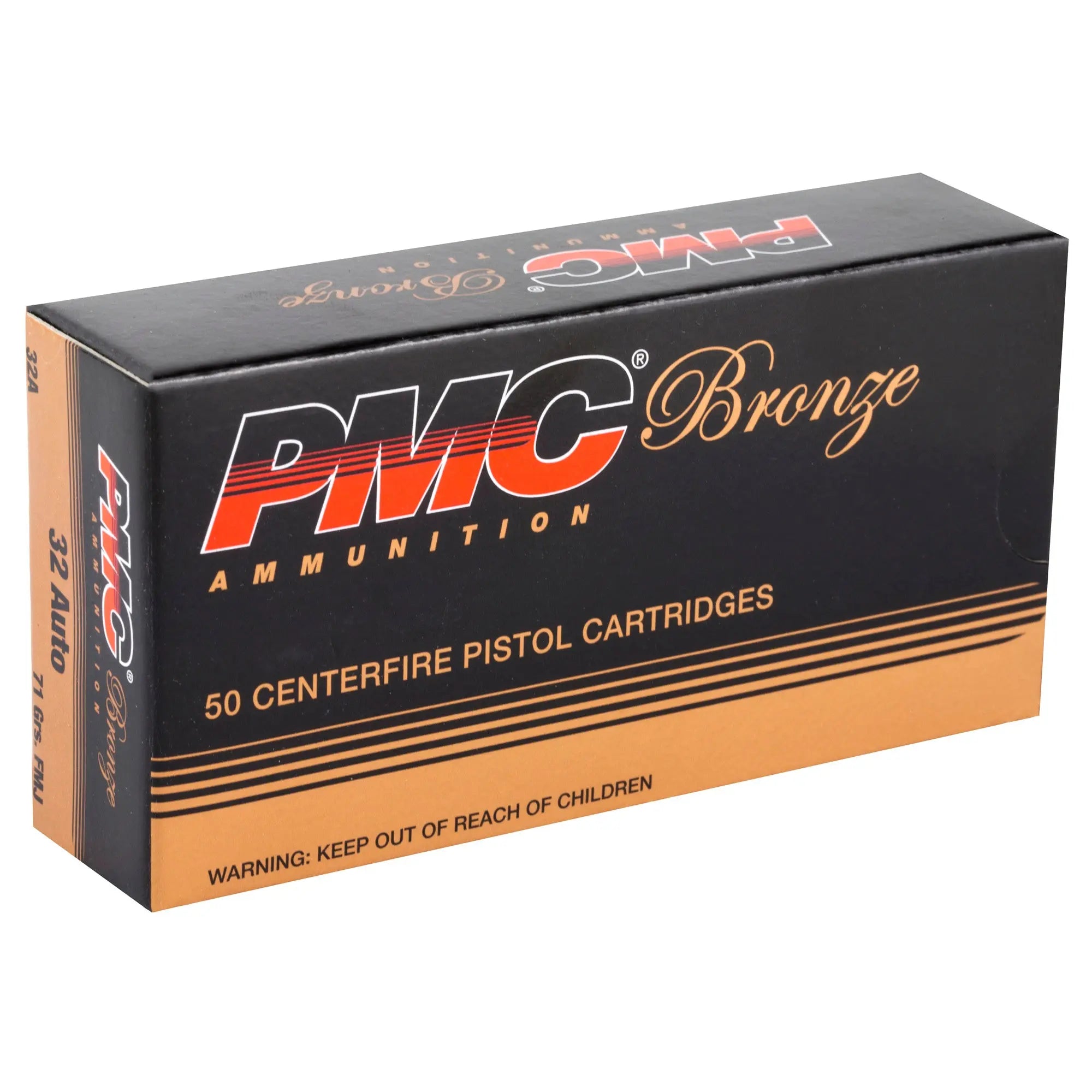 PMC BRNZ 32ACP 71GR FMJ 50/1000 - American Ordnance