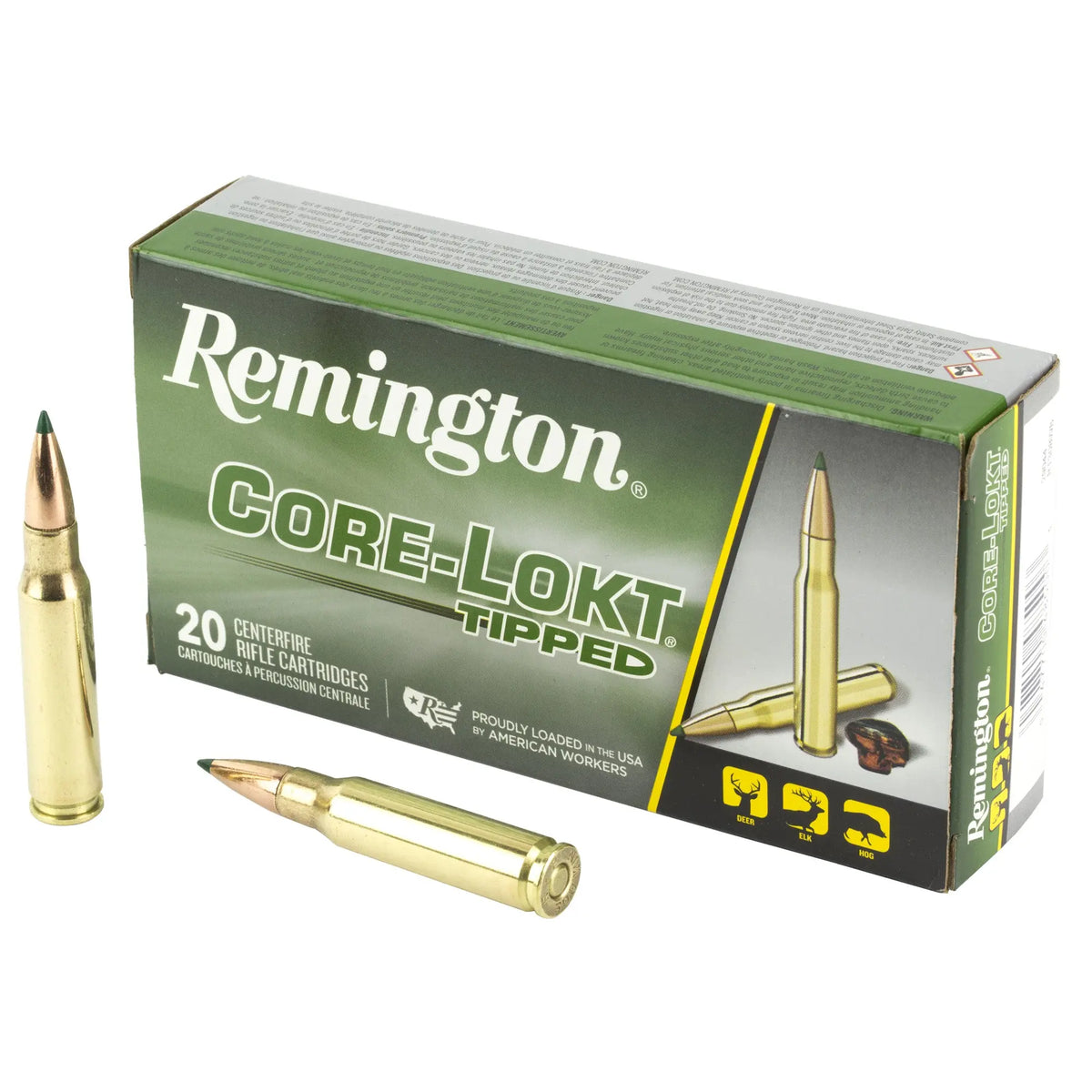 REM 308 WIN 165GR CLOK TIPPED 20/200 - American Ordnance