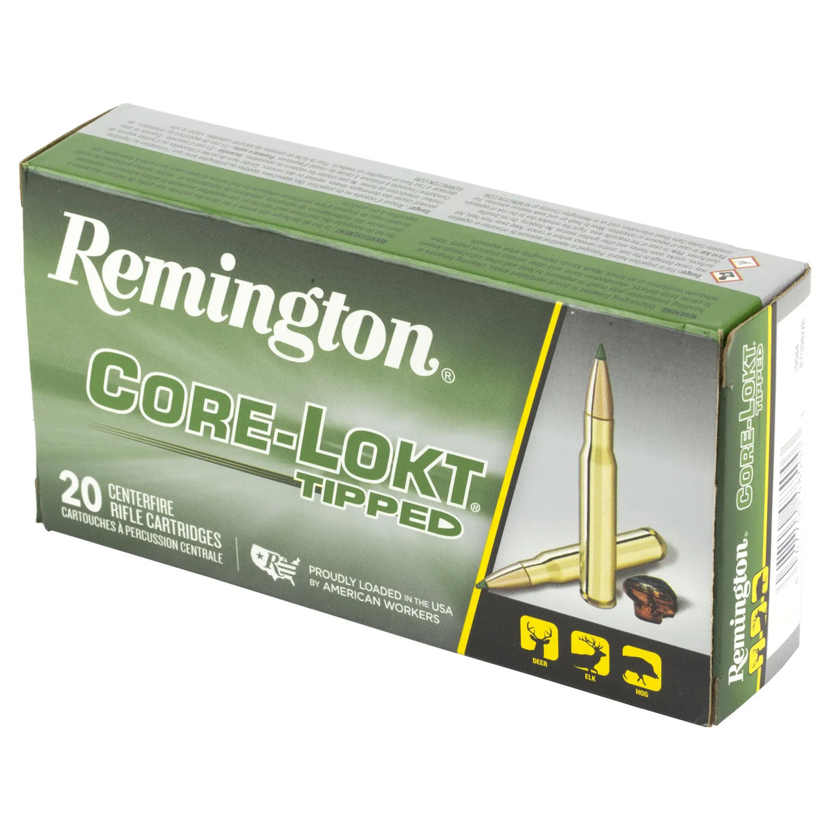 REM 308 WIN 165GR CLOK TIPPED 20/200 - American Ordnance