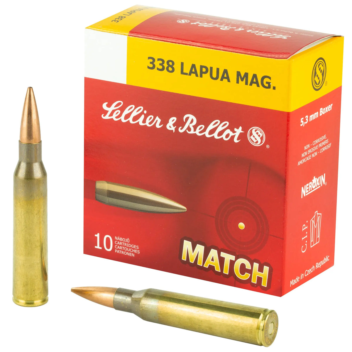 S&amp;B 338LAPUA 300GR SIERRA 10/100 - American Ordnance