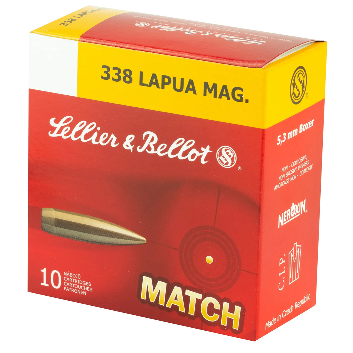 S&amp;B 338LAPUA 300GR SIERRA 10/100 - American Ordnance