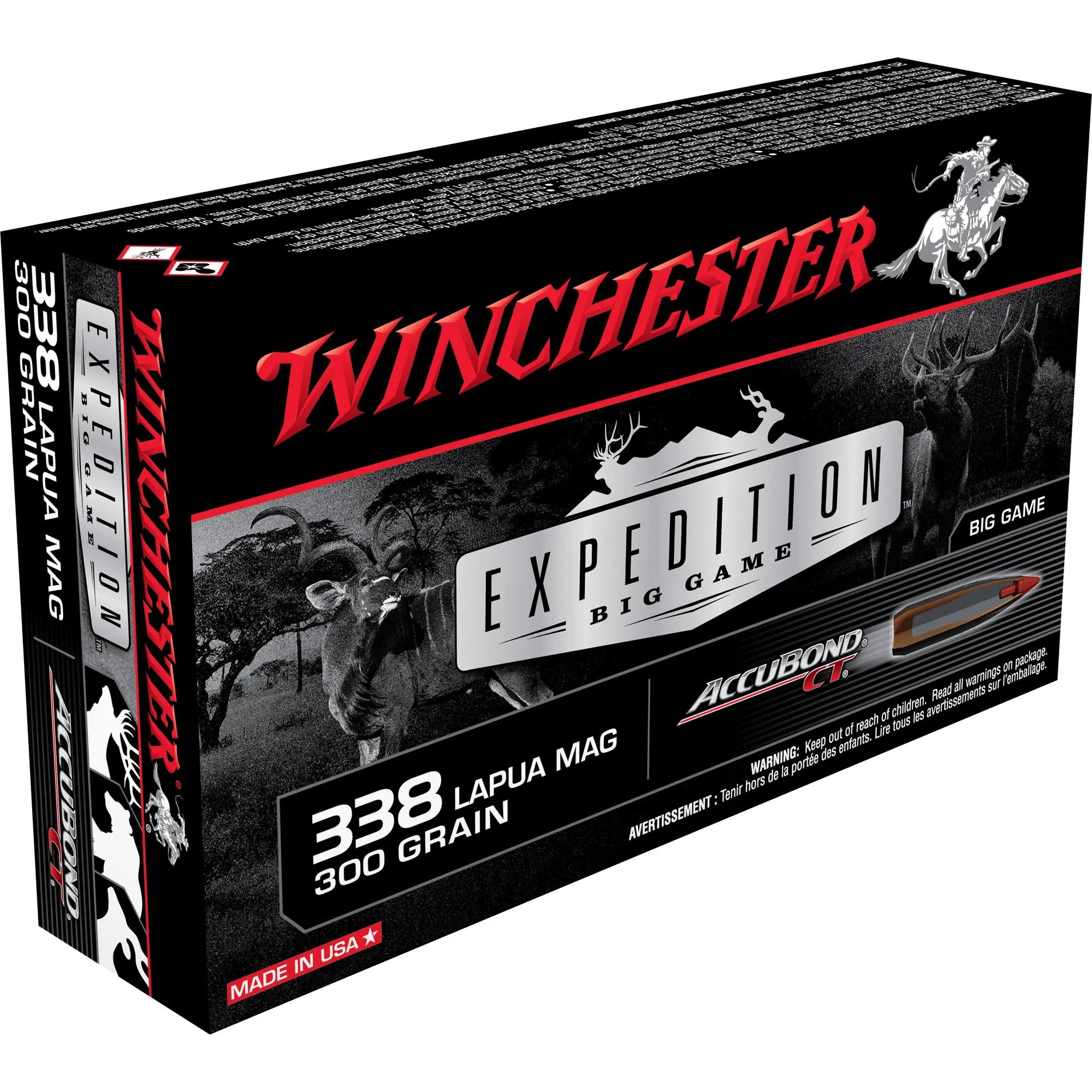 WIN ACCUBOND CT 338LAP 300GR 20/200 - American Ordnance