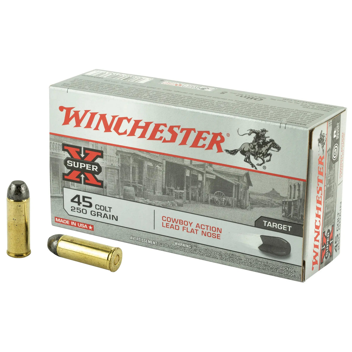 WIN USA 45LC 250GR LD CWBY 50/500 - American Ordnance