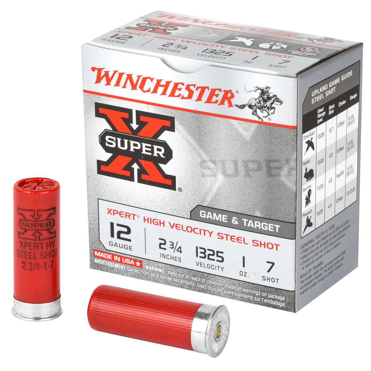 WINCHESTER XPERT TRGT 12GA 2.75&quot; #7 25RD