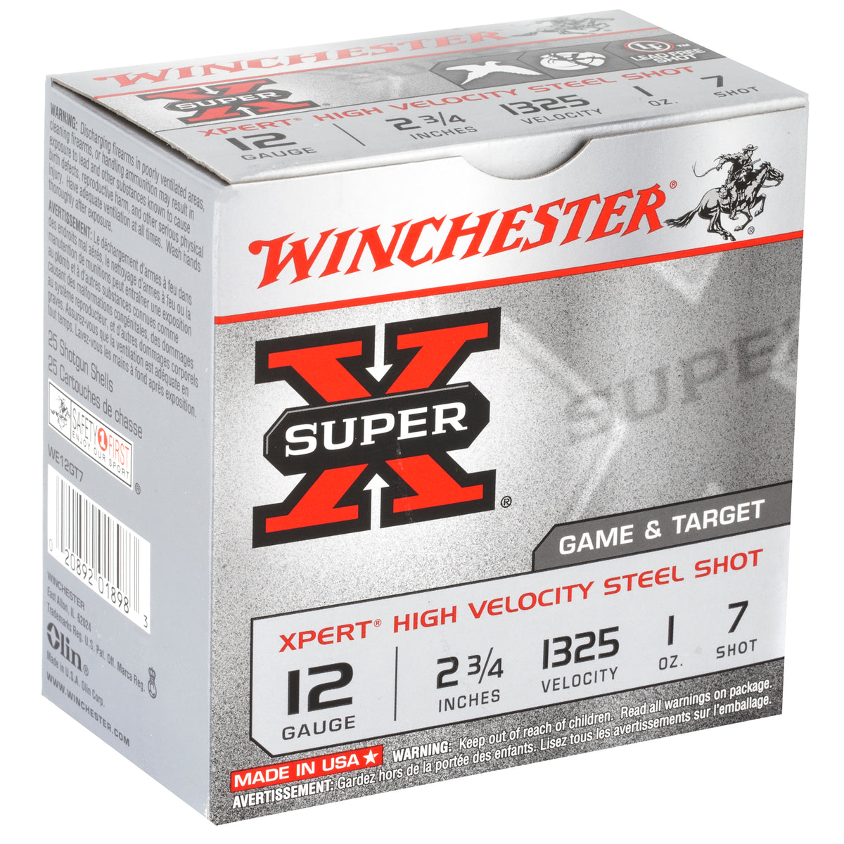 WINCHESTER XPERT TRGT 12GA 2.75&quot; #7 25RD