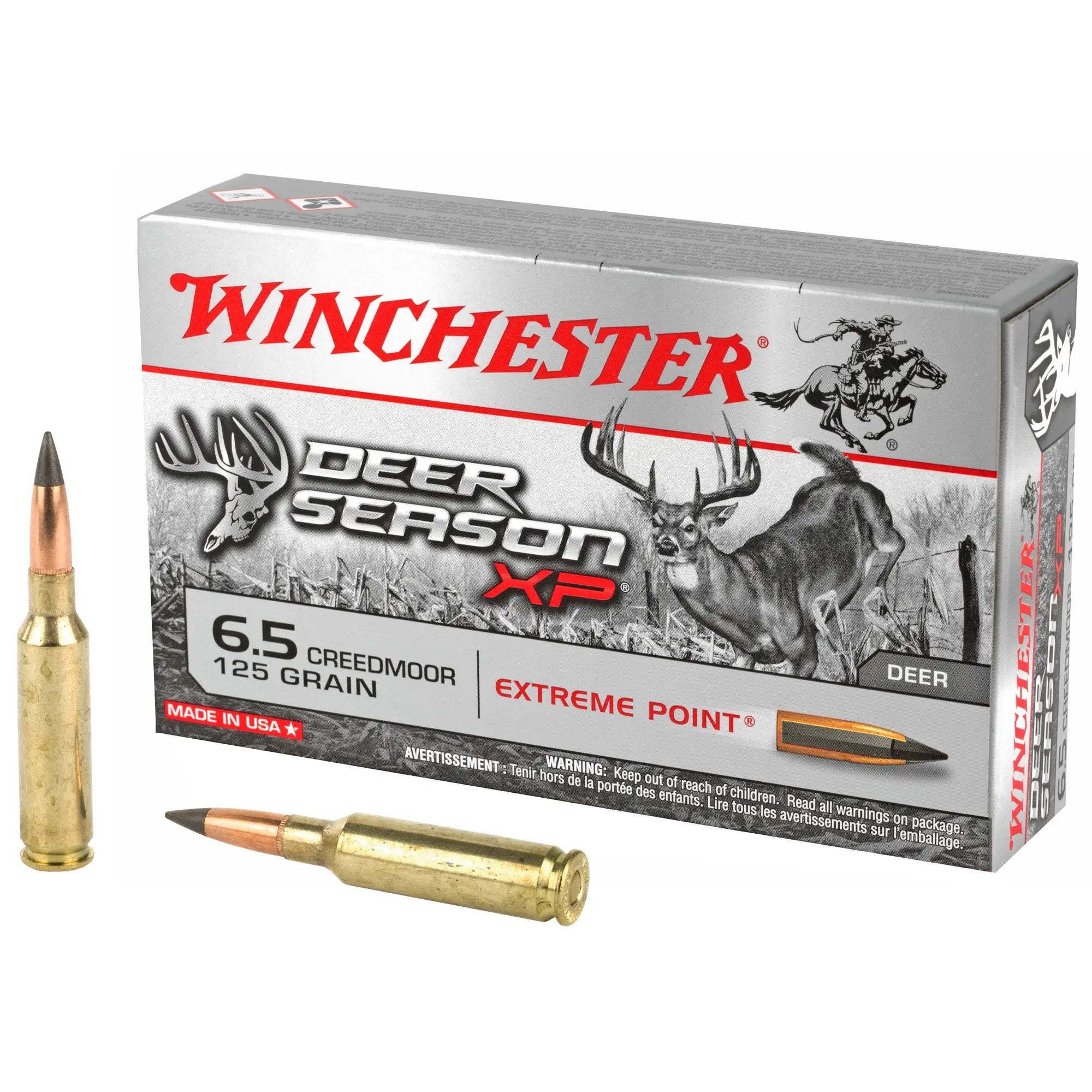 WIN DEER SEASON 6.5CRD 125GR 20/200 - American Ordnance