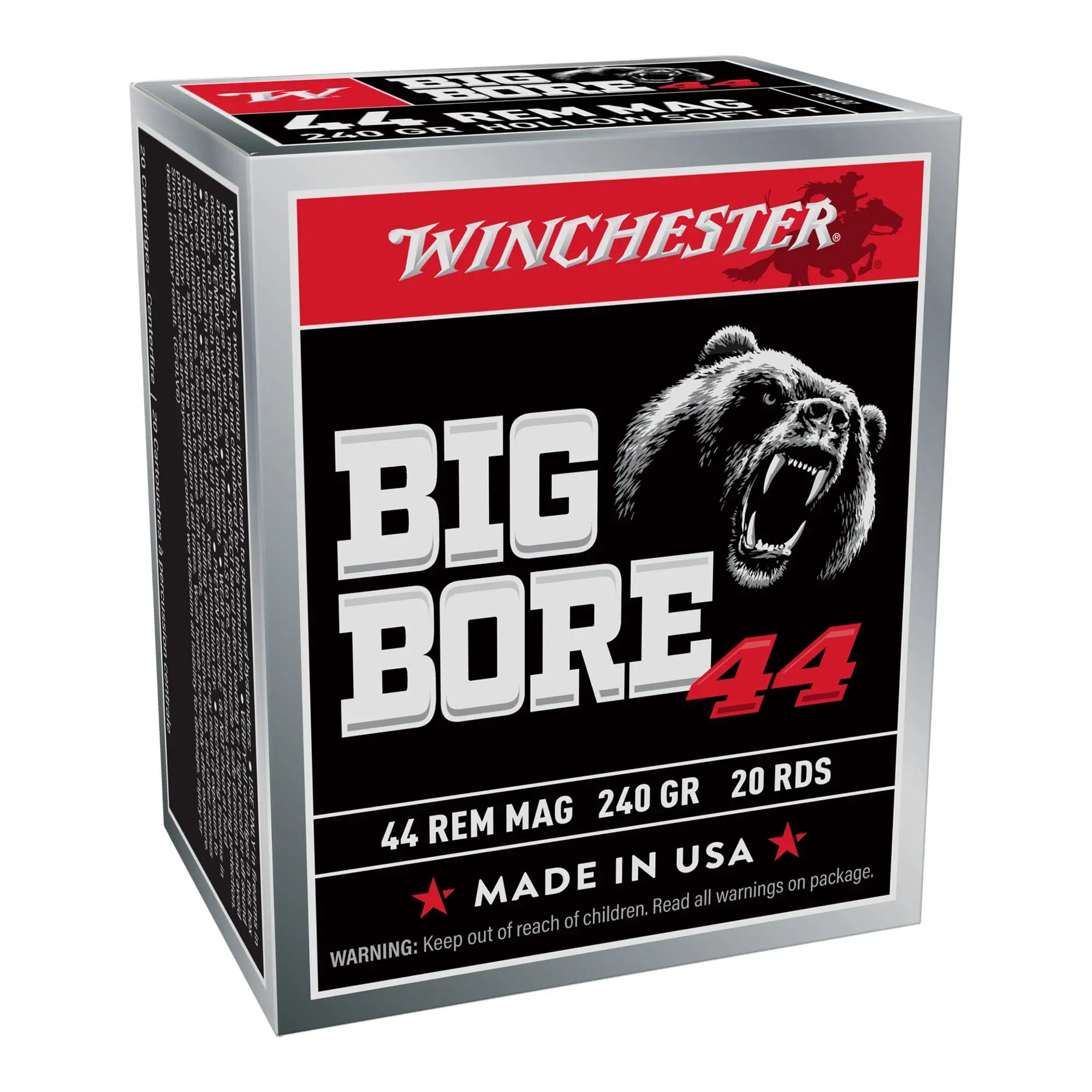 WIN BIG BORE 44MAG 240GR 20/200 - American Ordnance