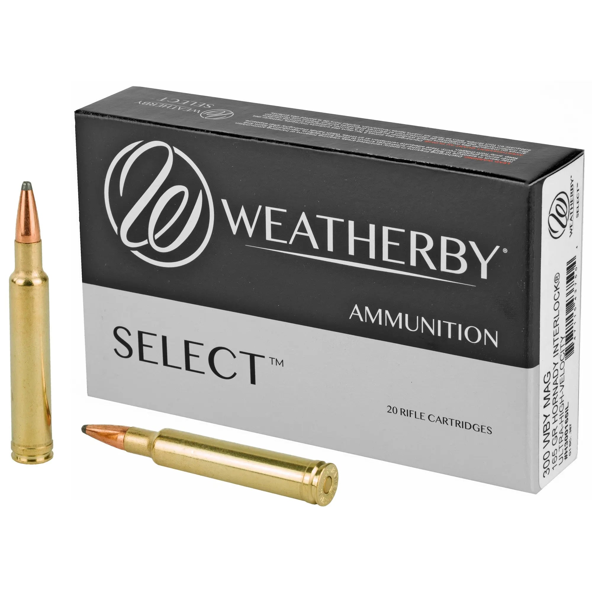 WBY AMMO 300WBY 165GR HRNDY INTER - American Ordnance