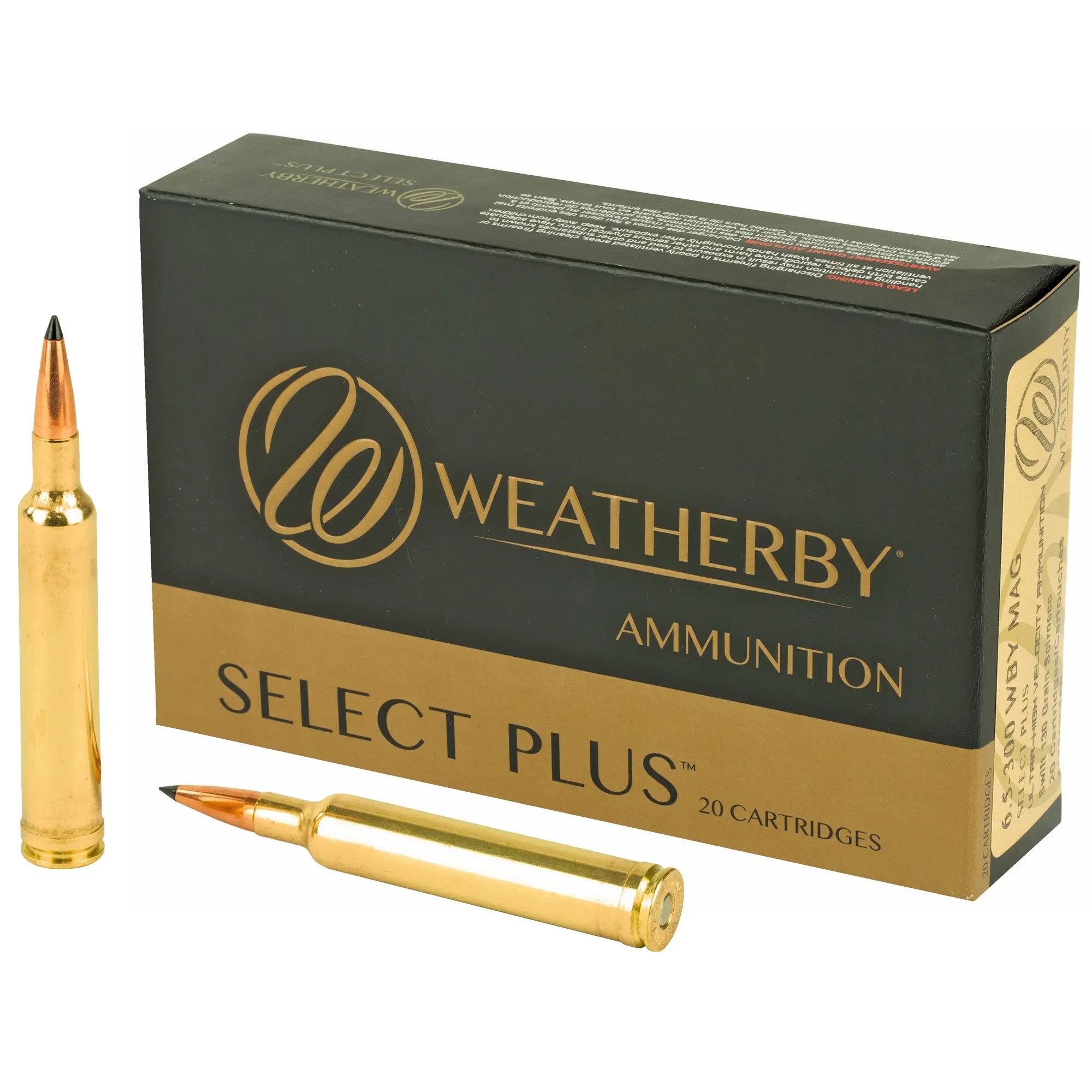 WBY AMMO 6.5-300WBY 130GR SWIFT 20/ - American Ordnance